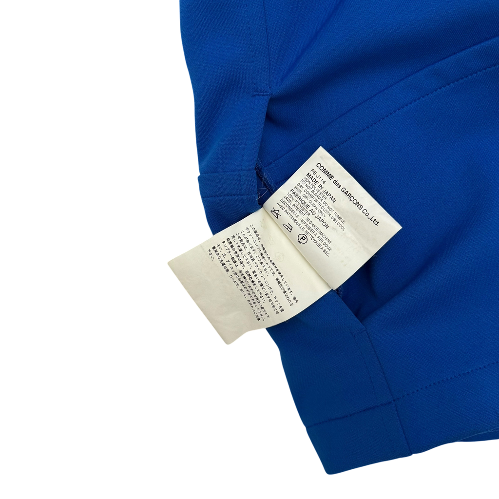 Comme des Garçons Homme Plus SS02 (AD2001) Gobelin Zip-Up Blouson Jacket Blue (Fits M)