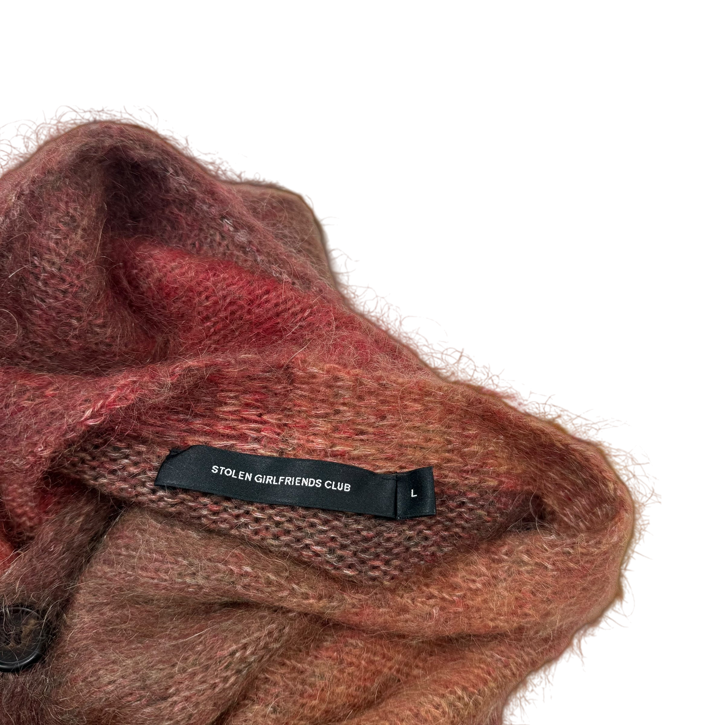 STOLEN GIRLFRIENDS CLUB Altered State Gradient-effect Cardigan (Size L)