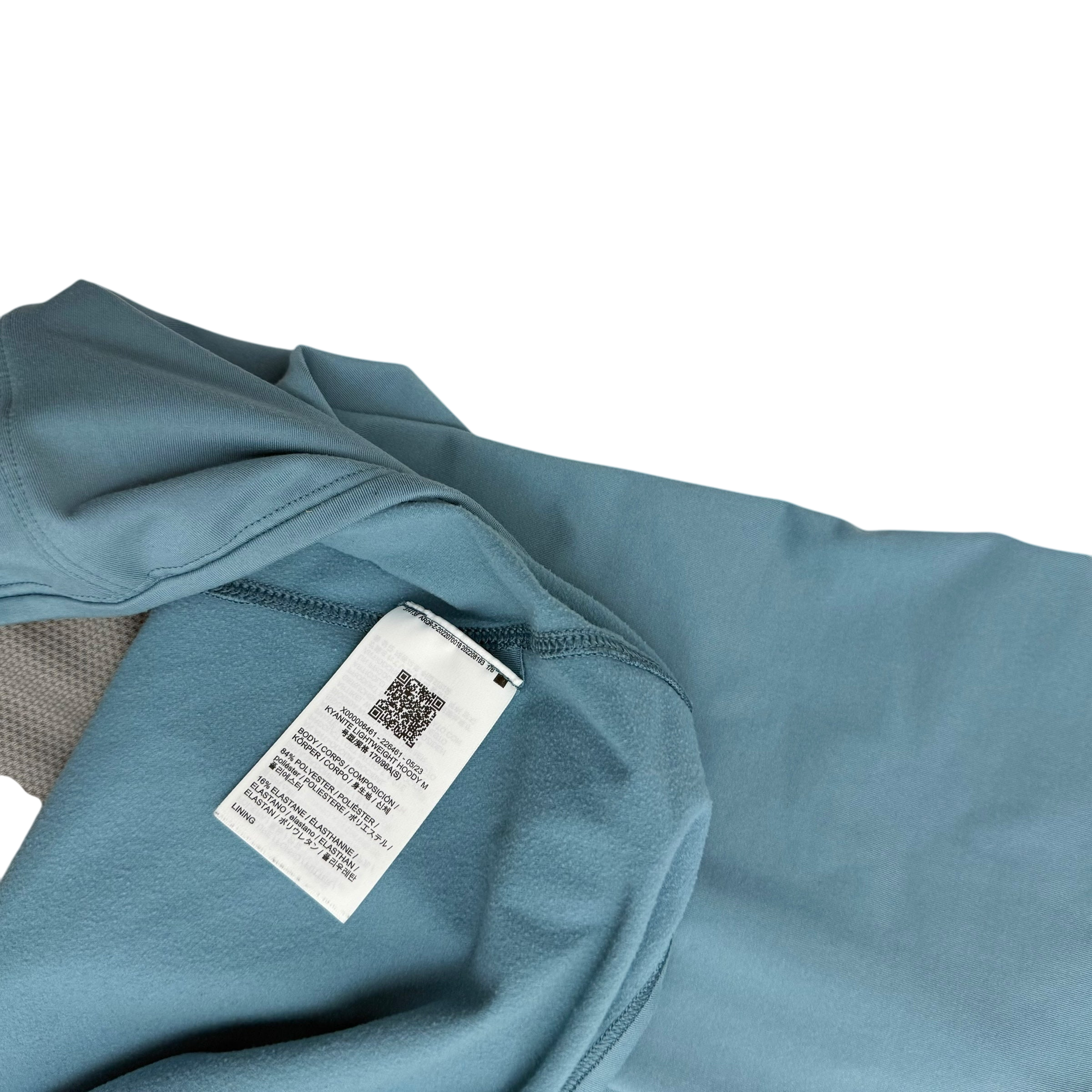 Arc'teryx Kyanite LT Full Zip Hoodie Light Blue (Size S)