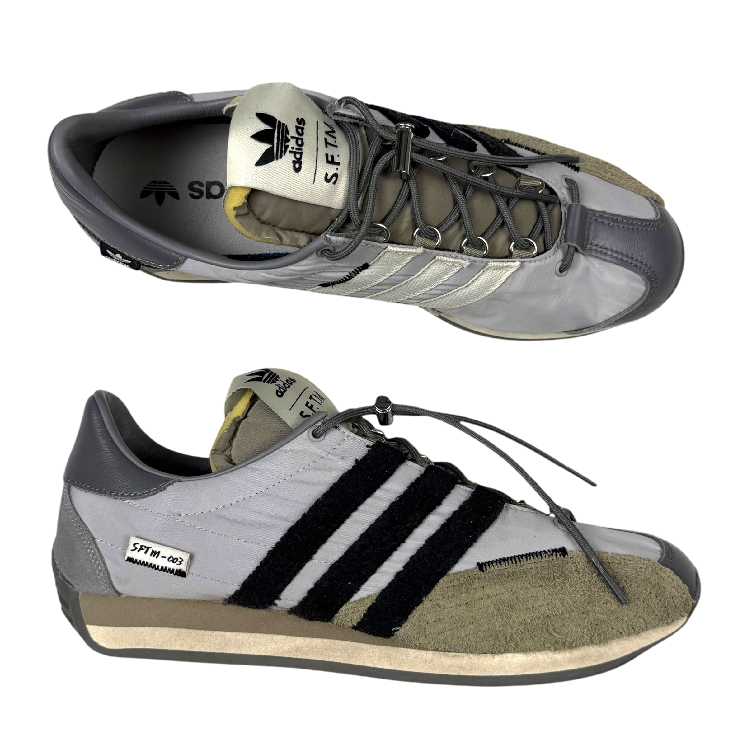 Adidas x Song for the Mute Country OG Core Black / Grey (US8.5/UK7.5/EU41.5)