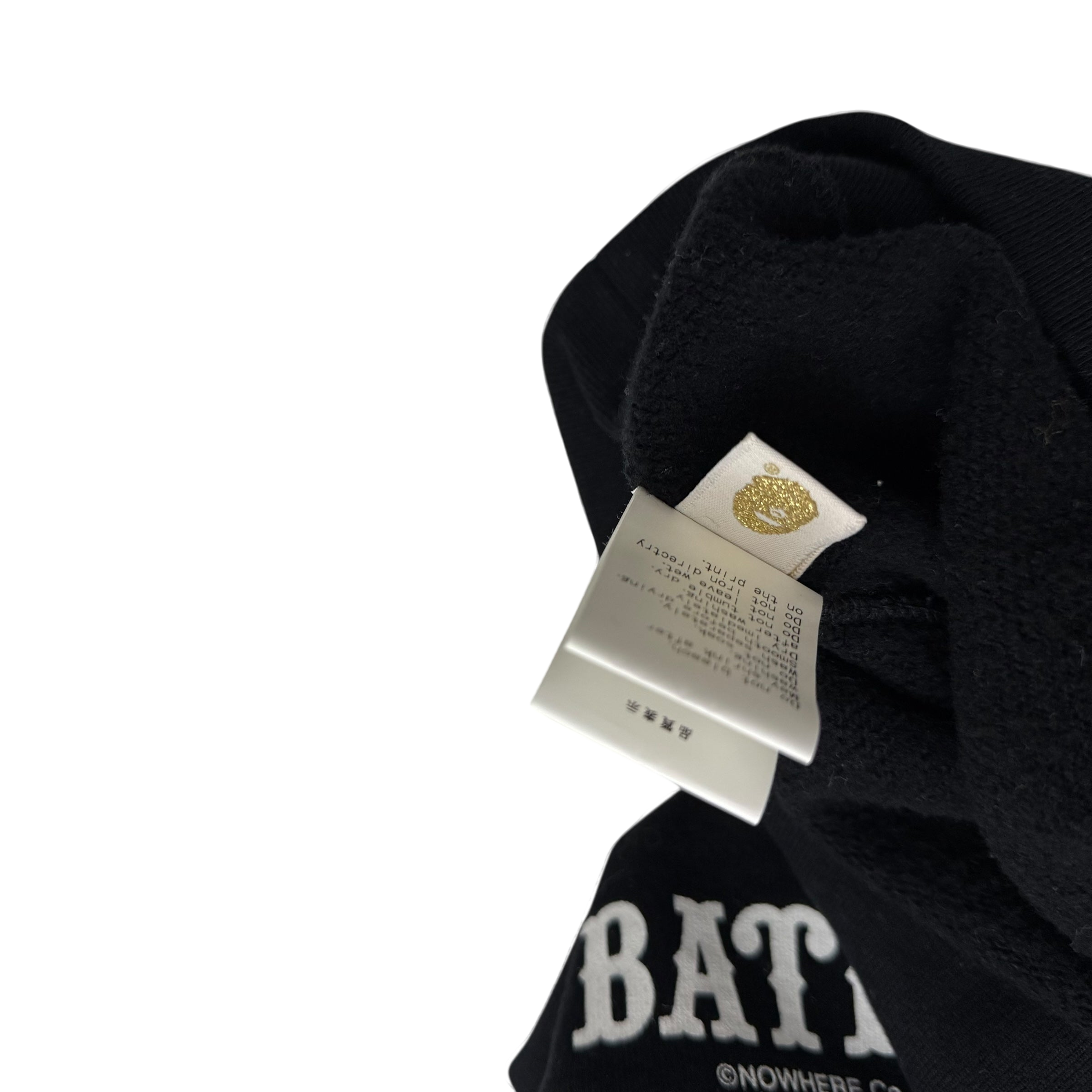 BAPE (A Bathing Ape) 2014 Union Jack Ape Sweatshirt Black (Fits S-M)
