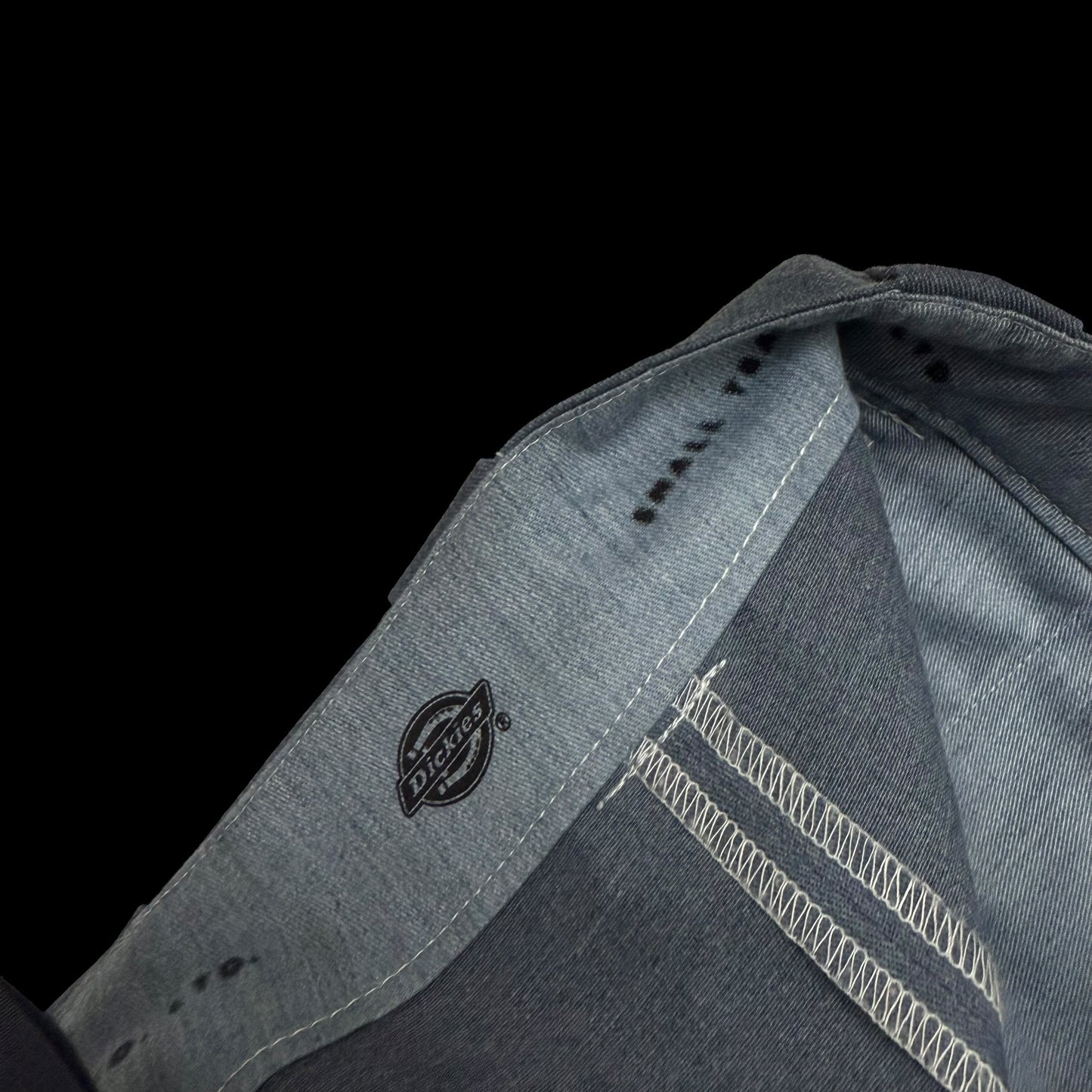Shinya Kozuka x Dickies Overdyed Blue Pleated Pants (Size M)