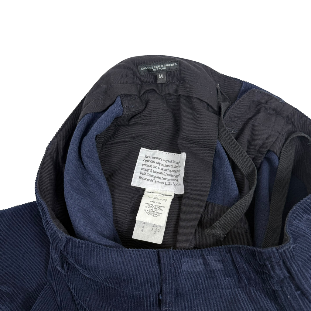 Engineered Garments Deck BW Corduroy Pants Navy (Size S & M)