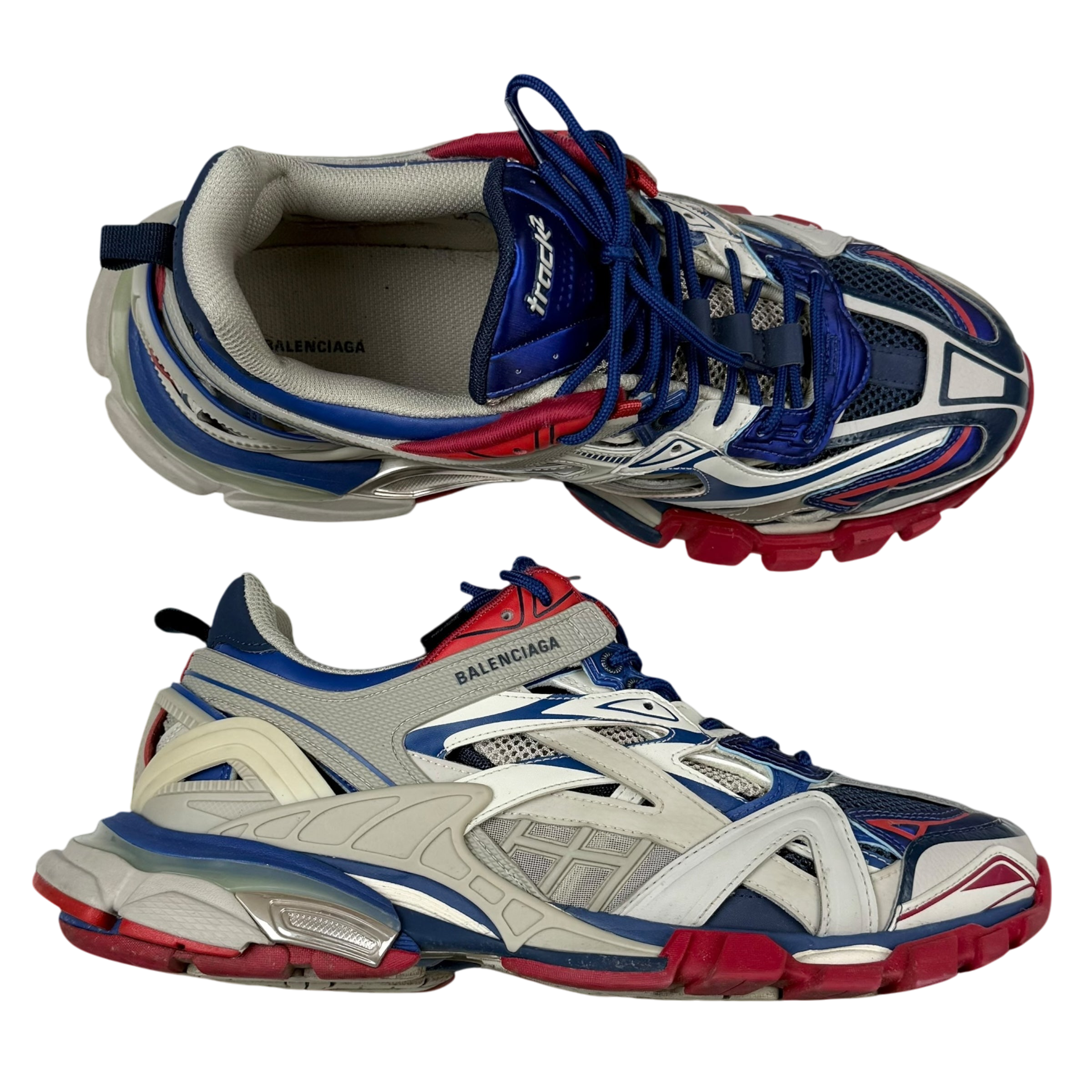 Balenciaga 2021 Track.2 ‘Beige Blue Red’ (US11/UK10/EU44)