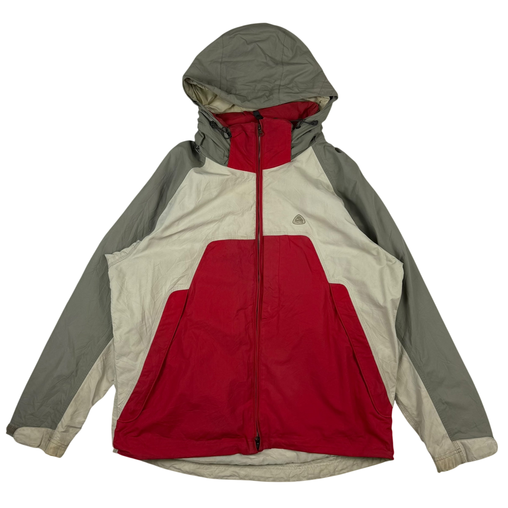 Nike ACG 00s Heavy Panelled Jacket Red/White/Grey (Fits L-XL)