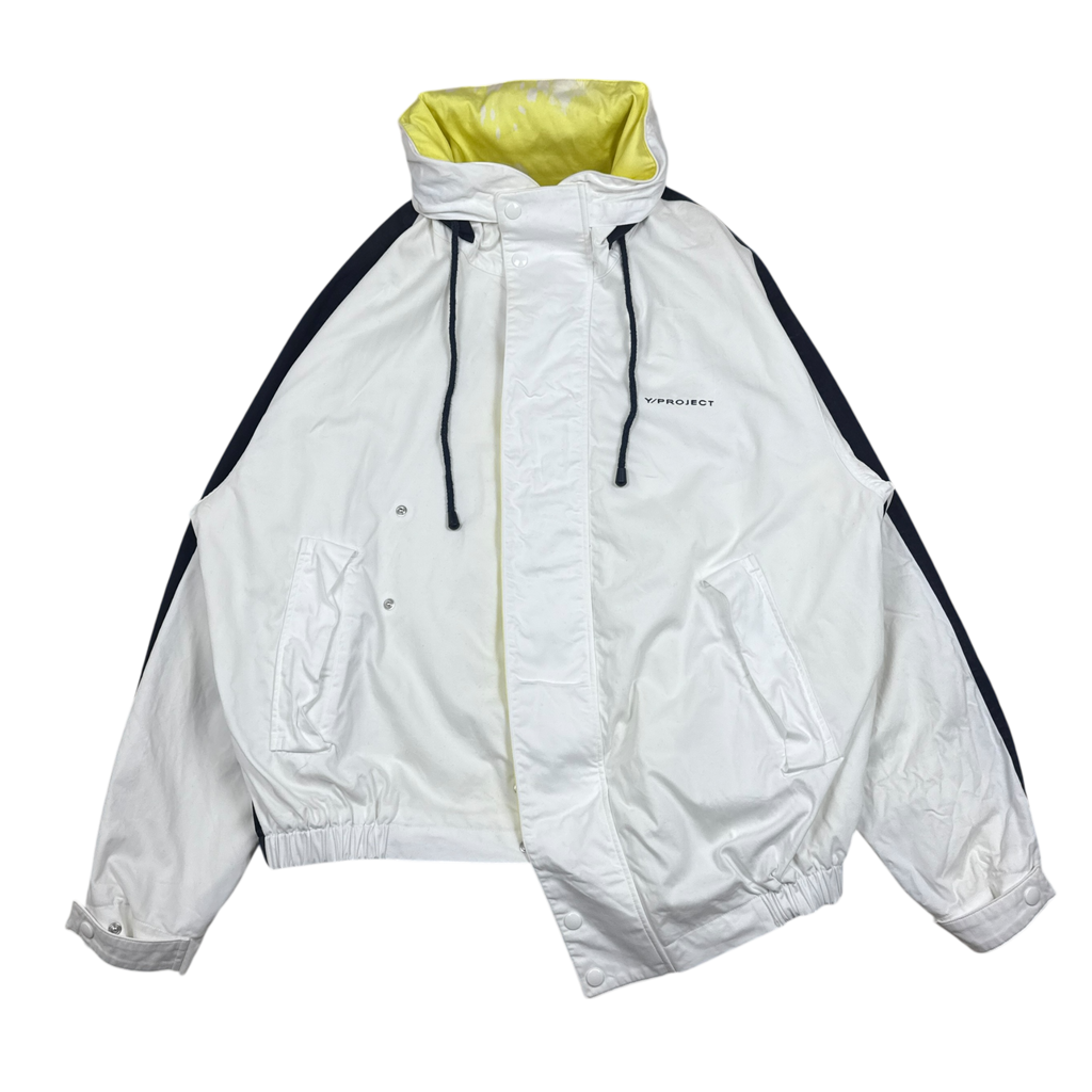 Y/Project SS21 Oversized Pull Lining Windbreaker White (Fits L-XL)