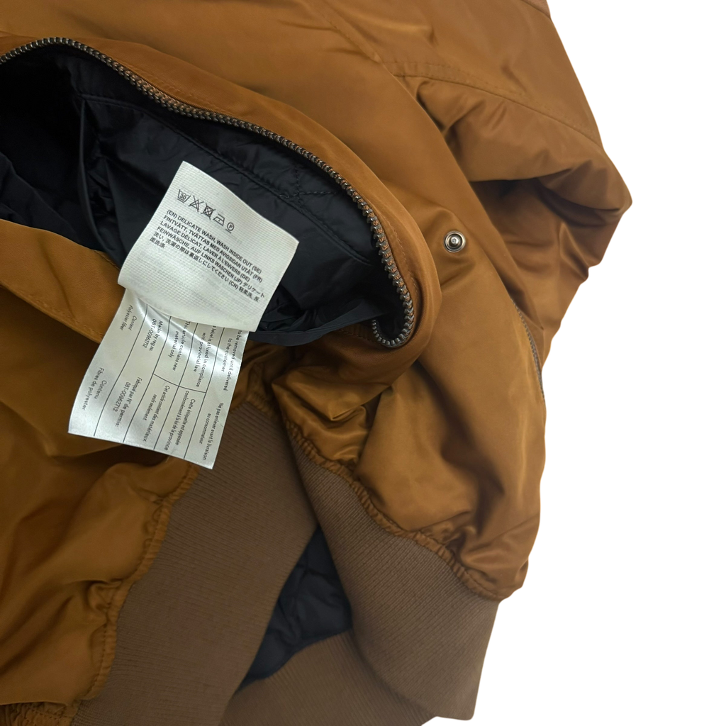Acne Studios SS18 Makio MA-1 Bomber Jacket Brown (Fits M)