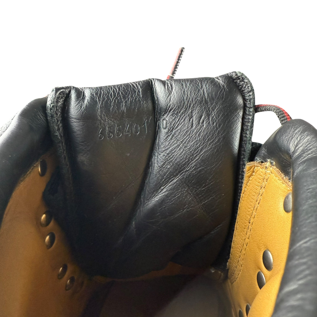 Gucci x The North Face Leather Hiking Boots Black(fits US10.5-11)