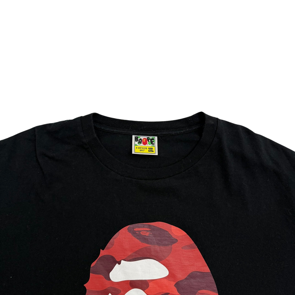 BAPE (A Bathing Ape) Colour Camo T-Shirt Black (Fits L-XL)