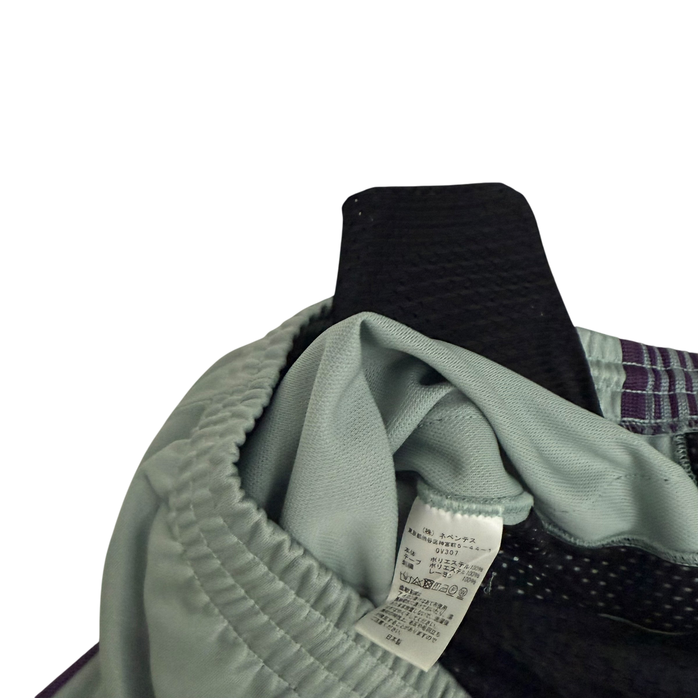 Needles Poly Smooth Track Pants Baby Blue/ Purple (Size M)