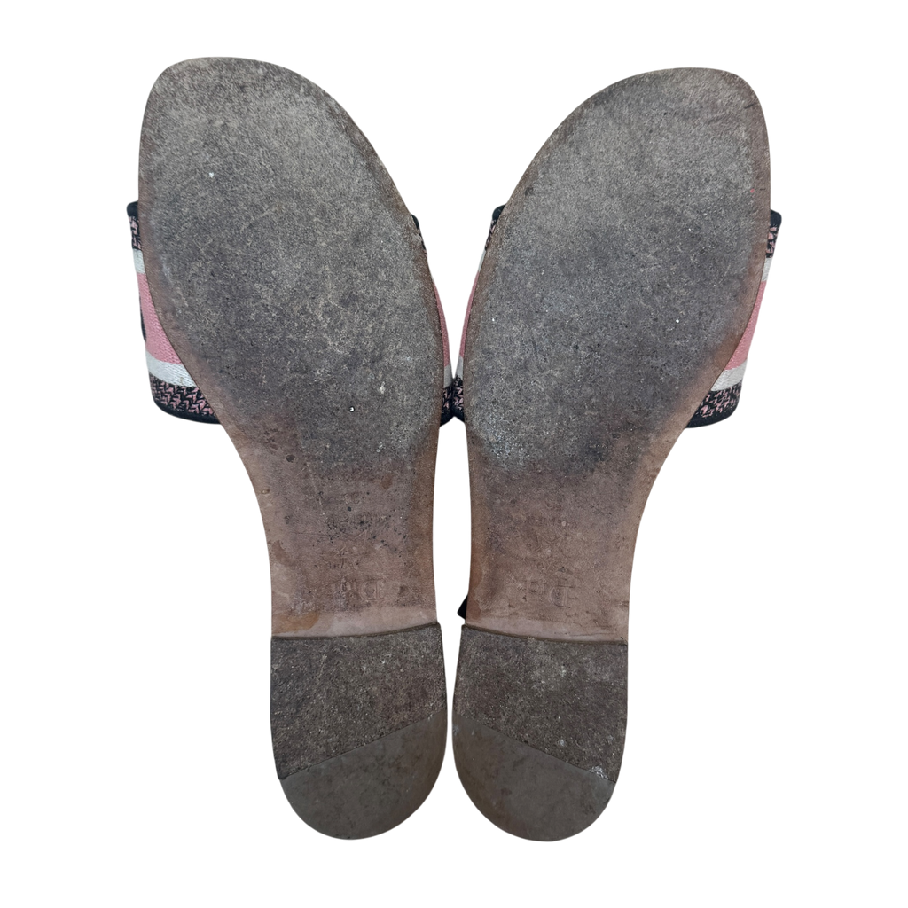 Christian Dior Cloth Sandals (Size EU38)