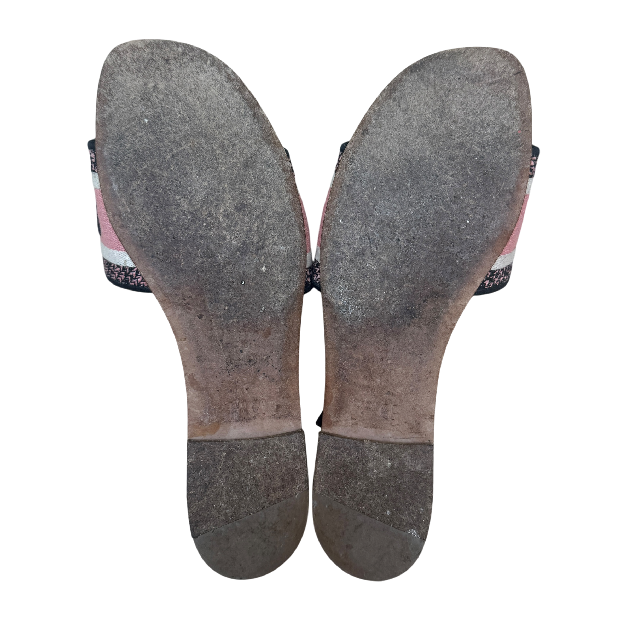 Christian Dior Cloth Sandals (Size EU38)