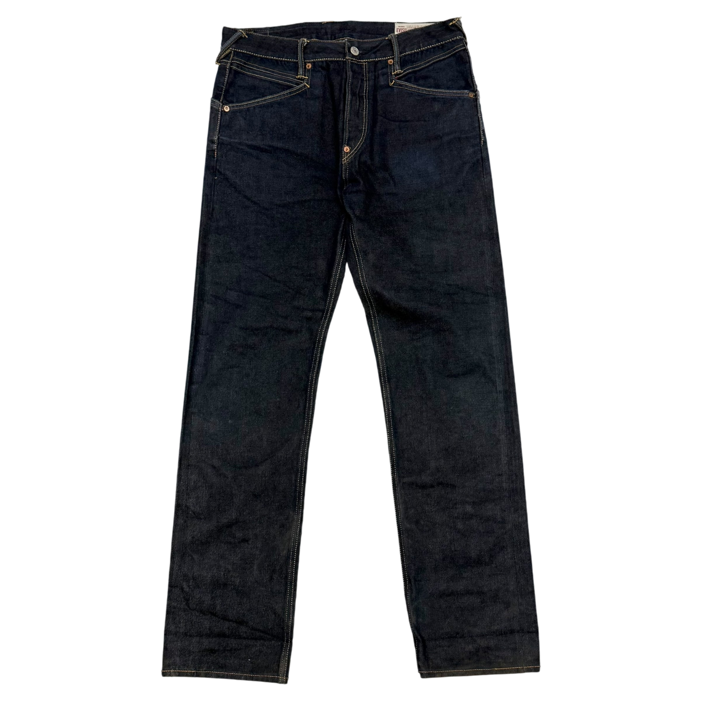 Evisu Pixel Diacock Logo Jeans (Size 31”)