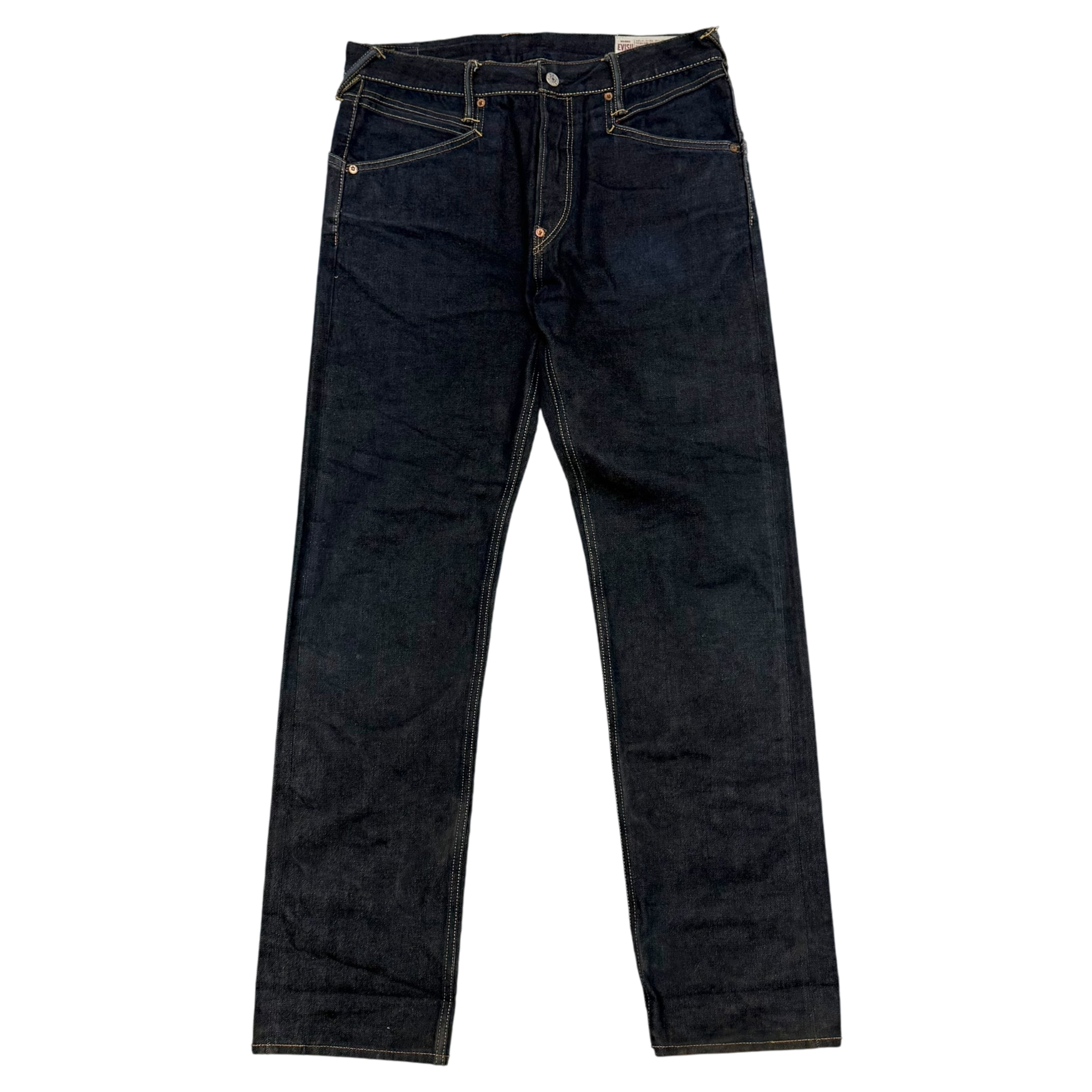 Evisu Pixel Diacock Logo Jeans (Size 31”)