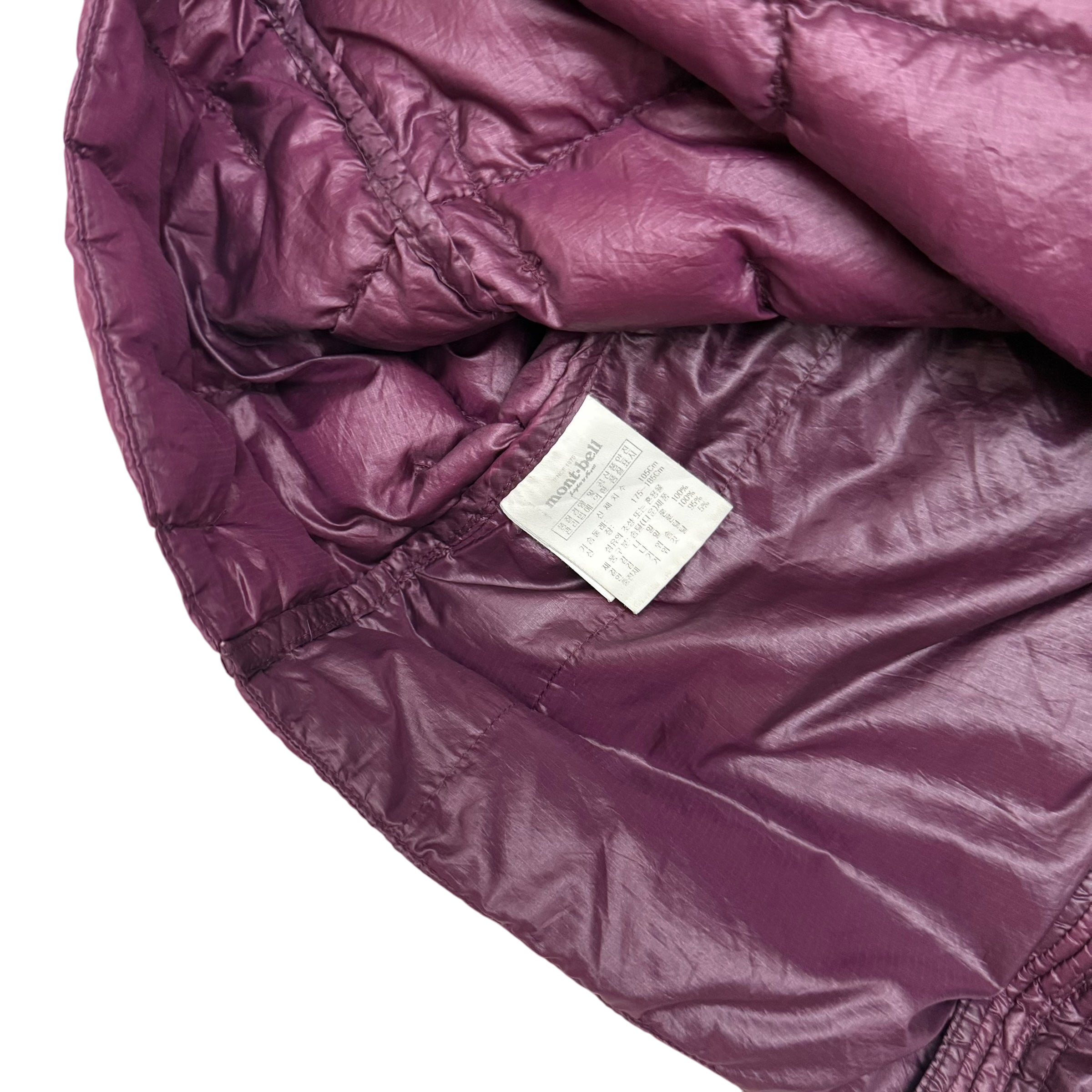 Montbell 00s Plasma 1000 Down Jacket Burgundy (Size L)