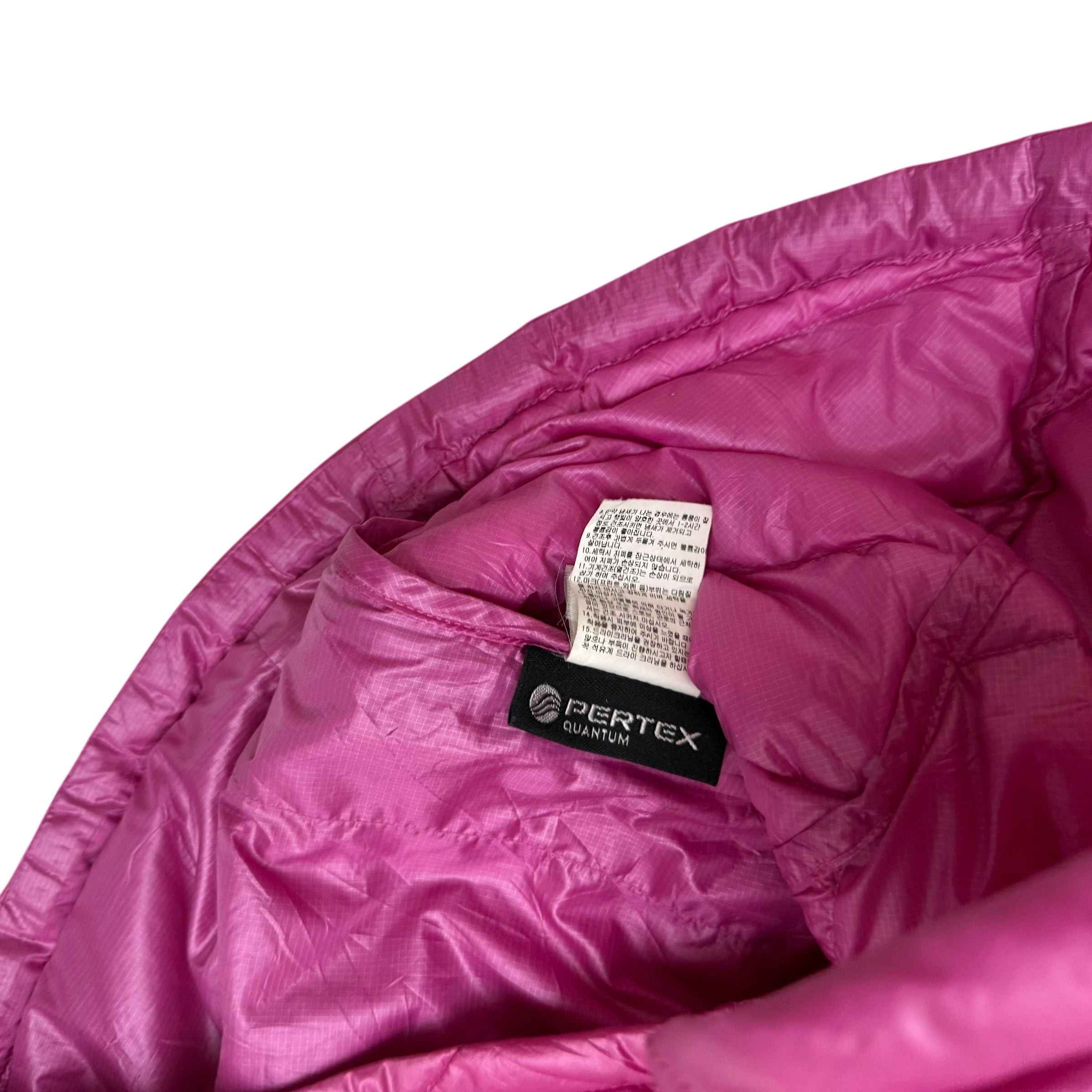 Montbell EX800 Pertex Diamond Stitch Down Jacket Pink (Size S womens)