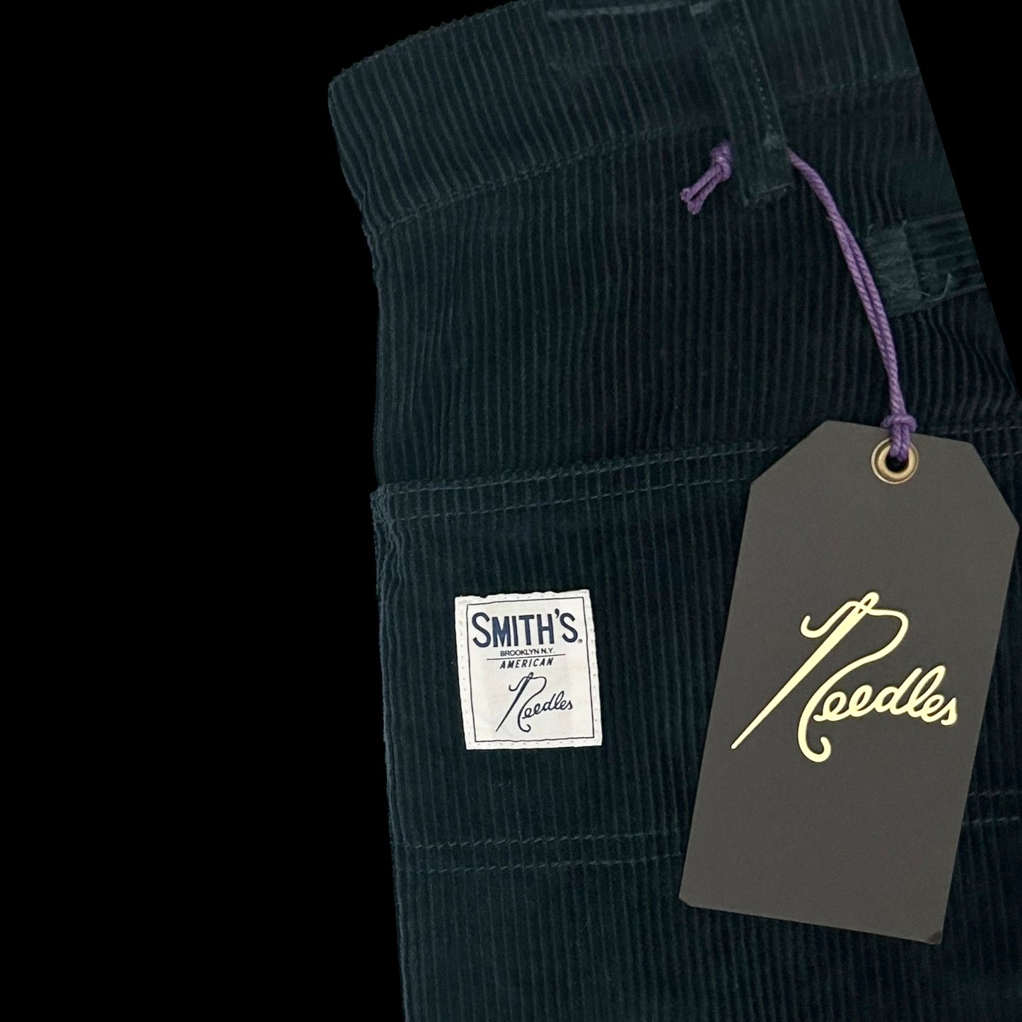 Needles x Smiths 8W Corduroy Painter Pants Opal