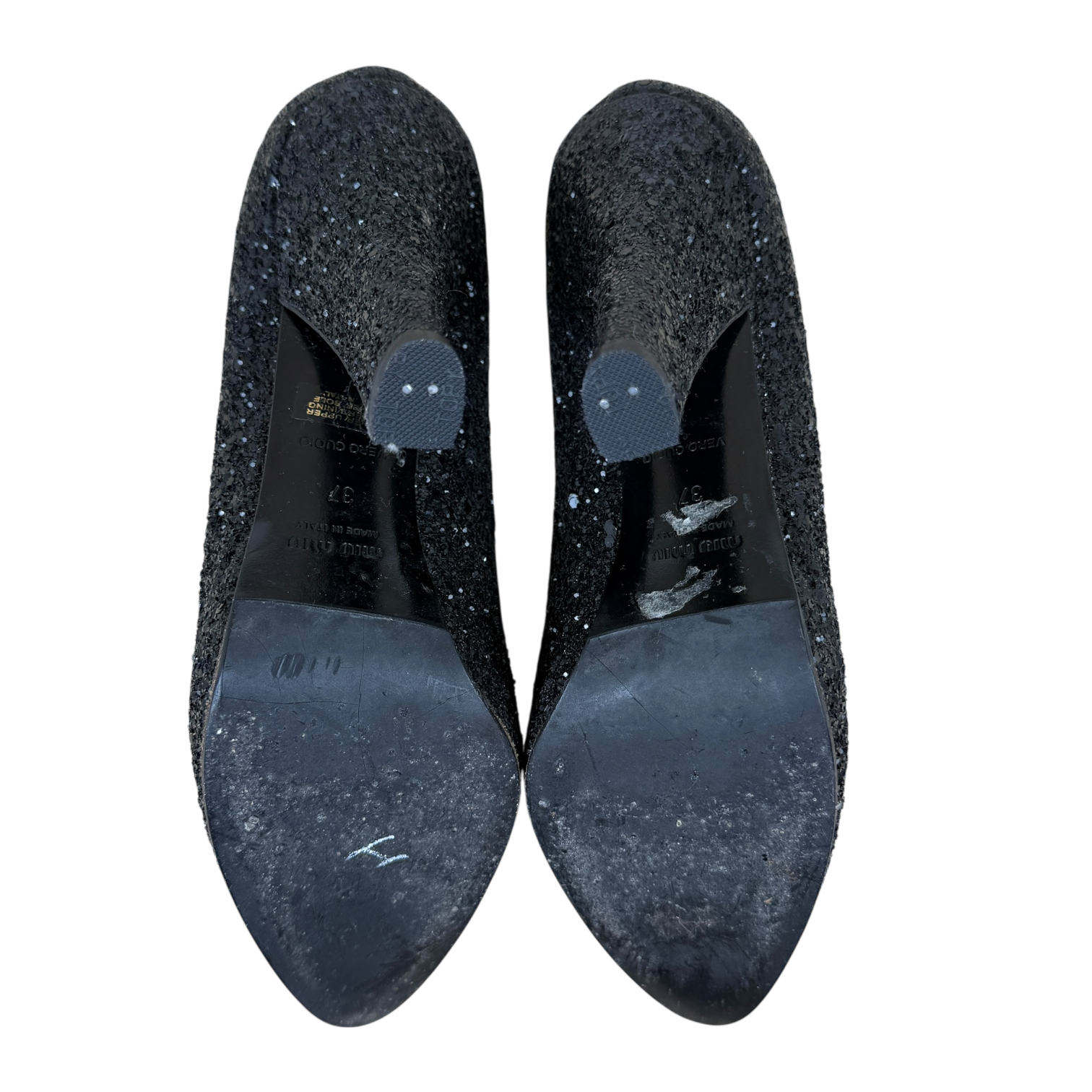 Miu Miu Sparkly Pumps Black (Size EU37)