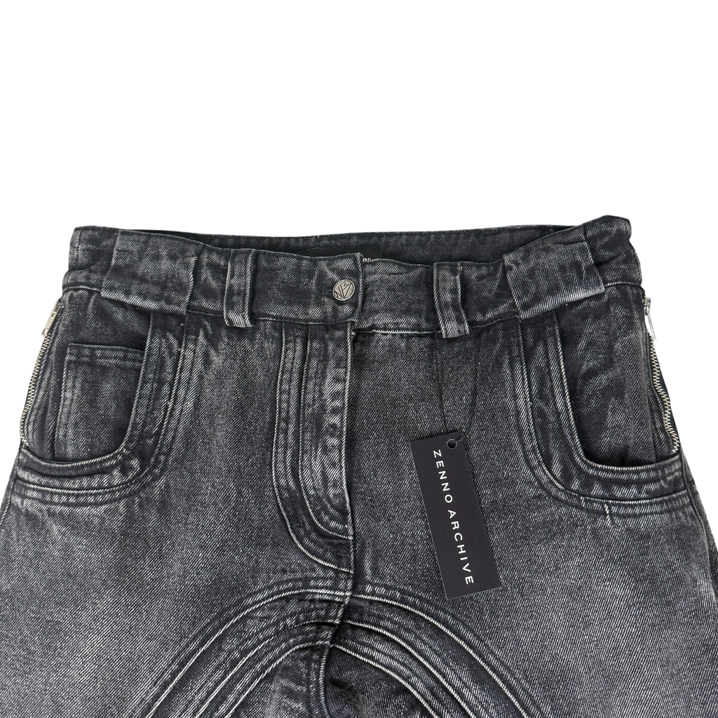 NO/FAITH STUDIOS Heavy Wave Jeans Black (Size M)