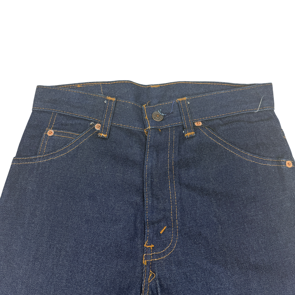 Levi’s 1970s Orange Tab Flared Jeans Indigo (Made in N.Z.) (Size 28”)