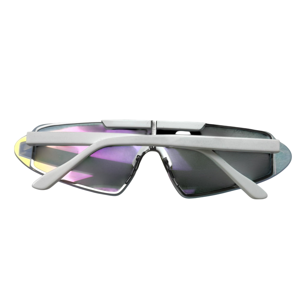 Acne Studios 2018 Bornt D-frame Acetate Sunglasses White