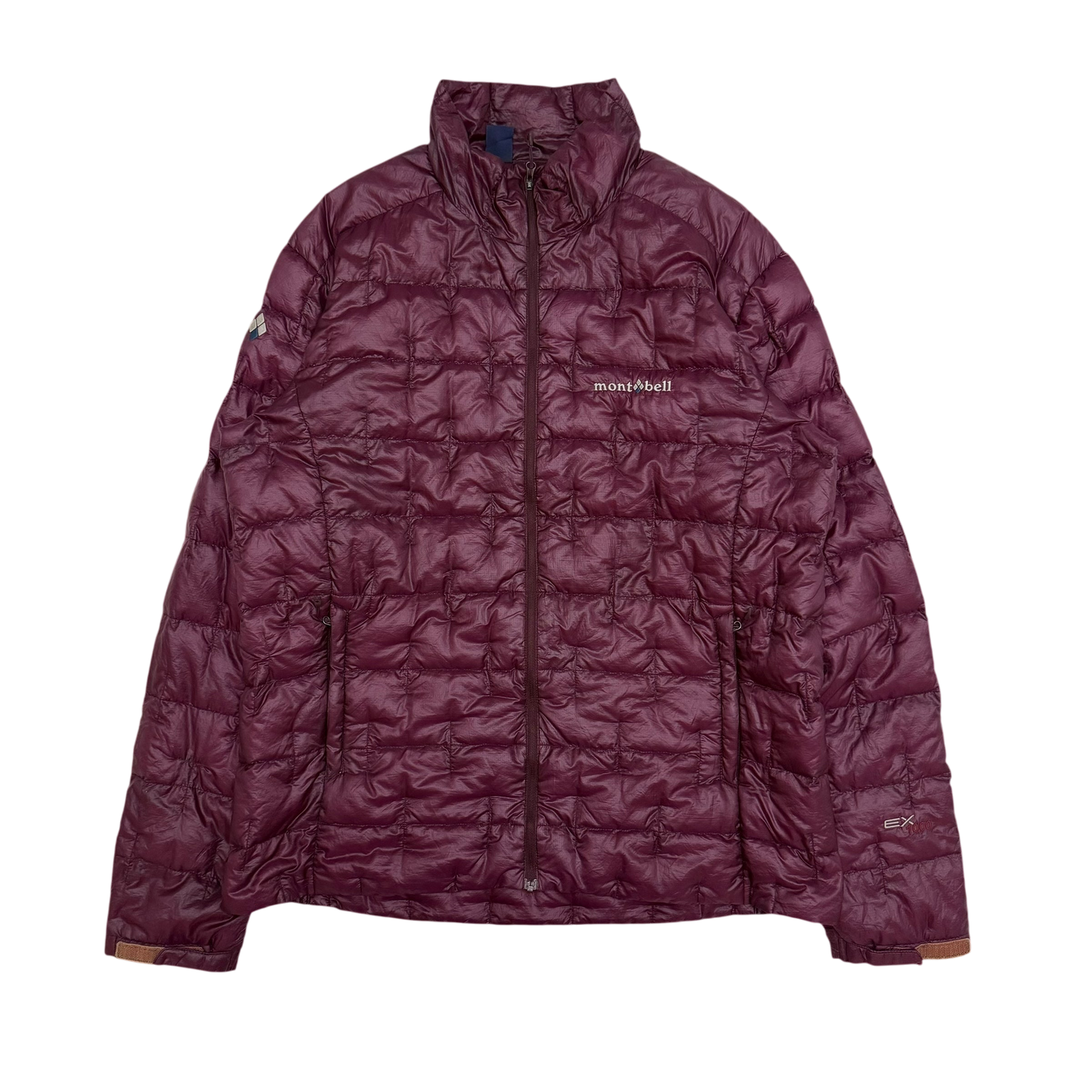 Montbell 00s Plasma 1000 Down Jacket Burgundy (Size L)