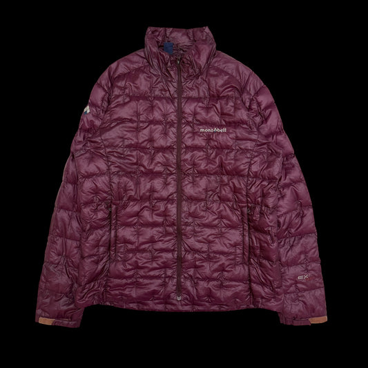 Montbell 00s Plasma 1000 Down Jacket Burgundy (Size L)