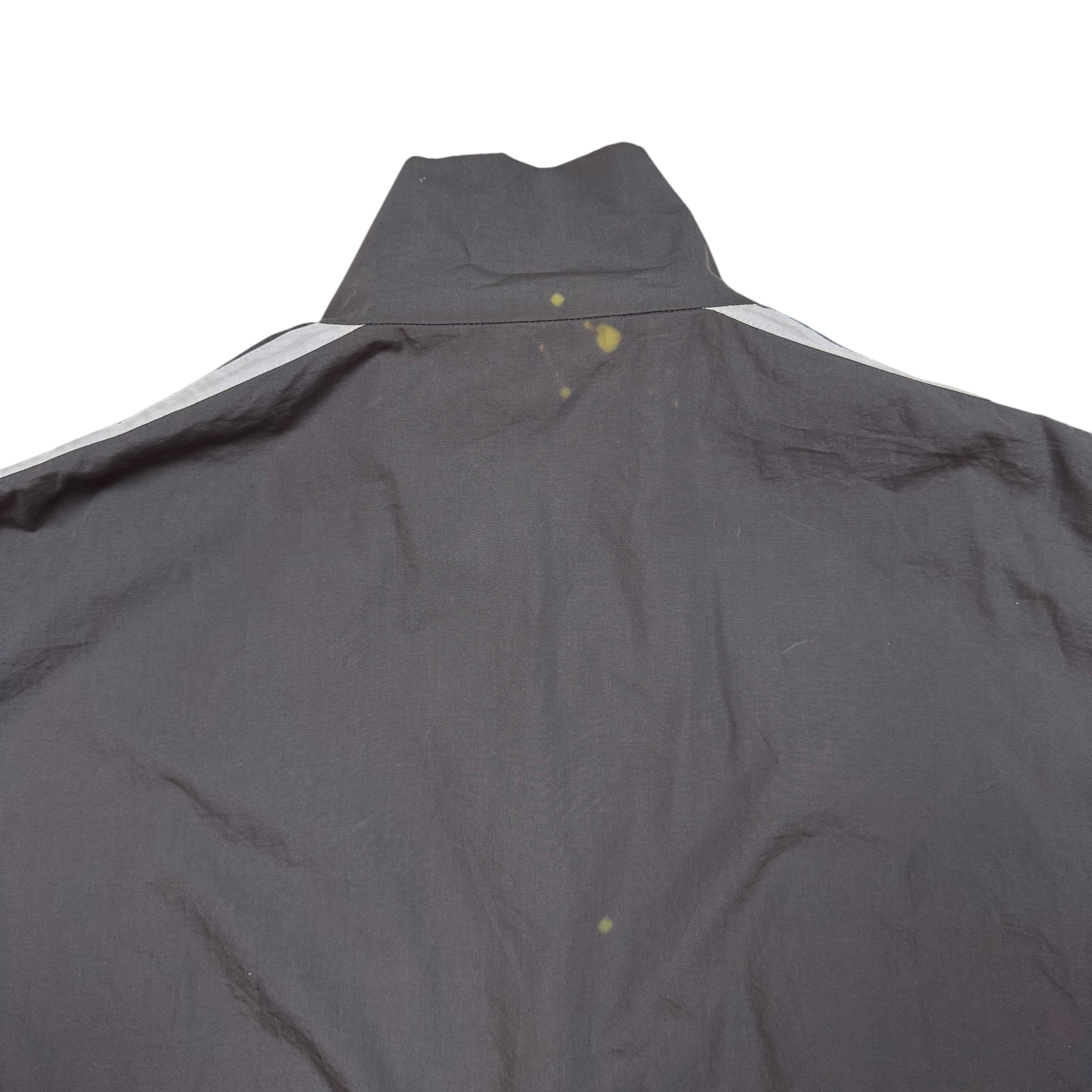 Balenciaga SS18 Logo Colour Block Track Jacket White/Navy/Grey (Fits L-XXL)