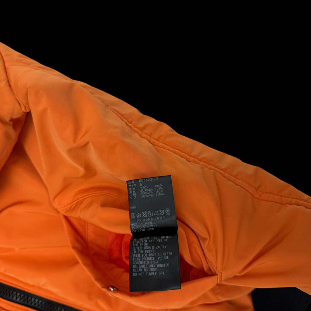 Undercover AW20 Fallen Man Bomber Jacket Black (Fits L-XL)