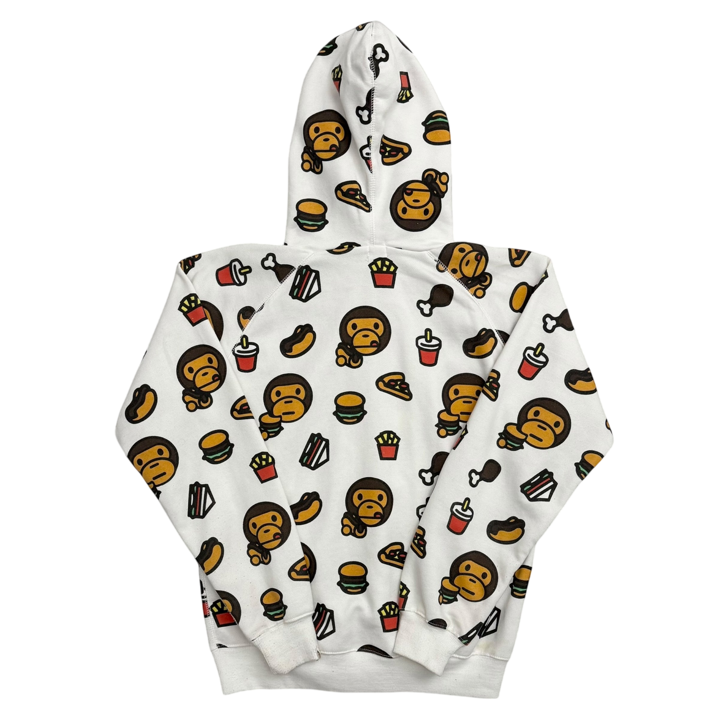 Baby Milo 2006 Junk Food Hoodie White (Fits S-M)