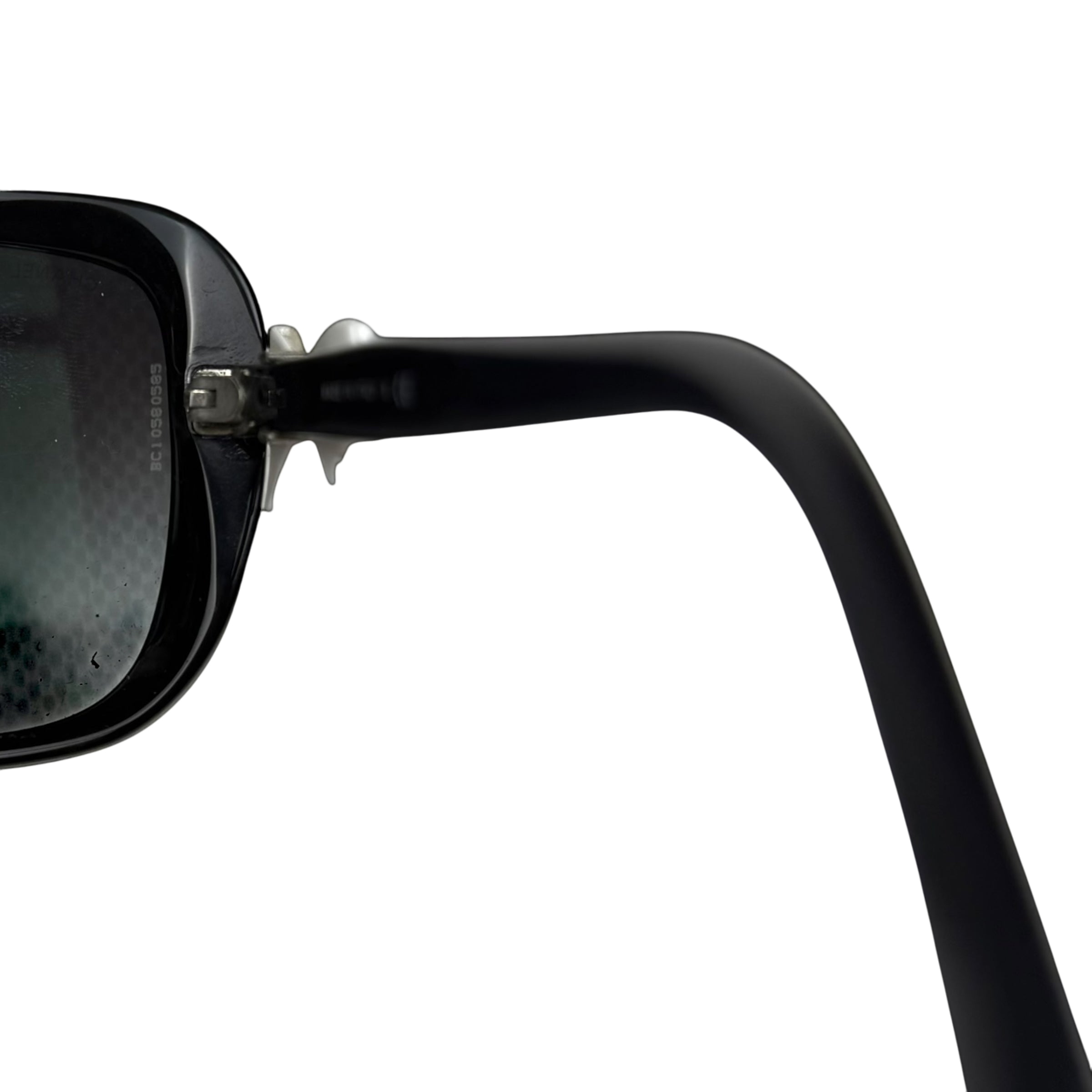 Chanel Bow Sunglasses Black/White