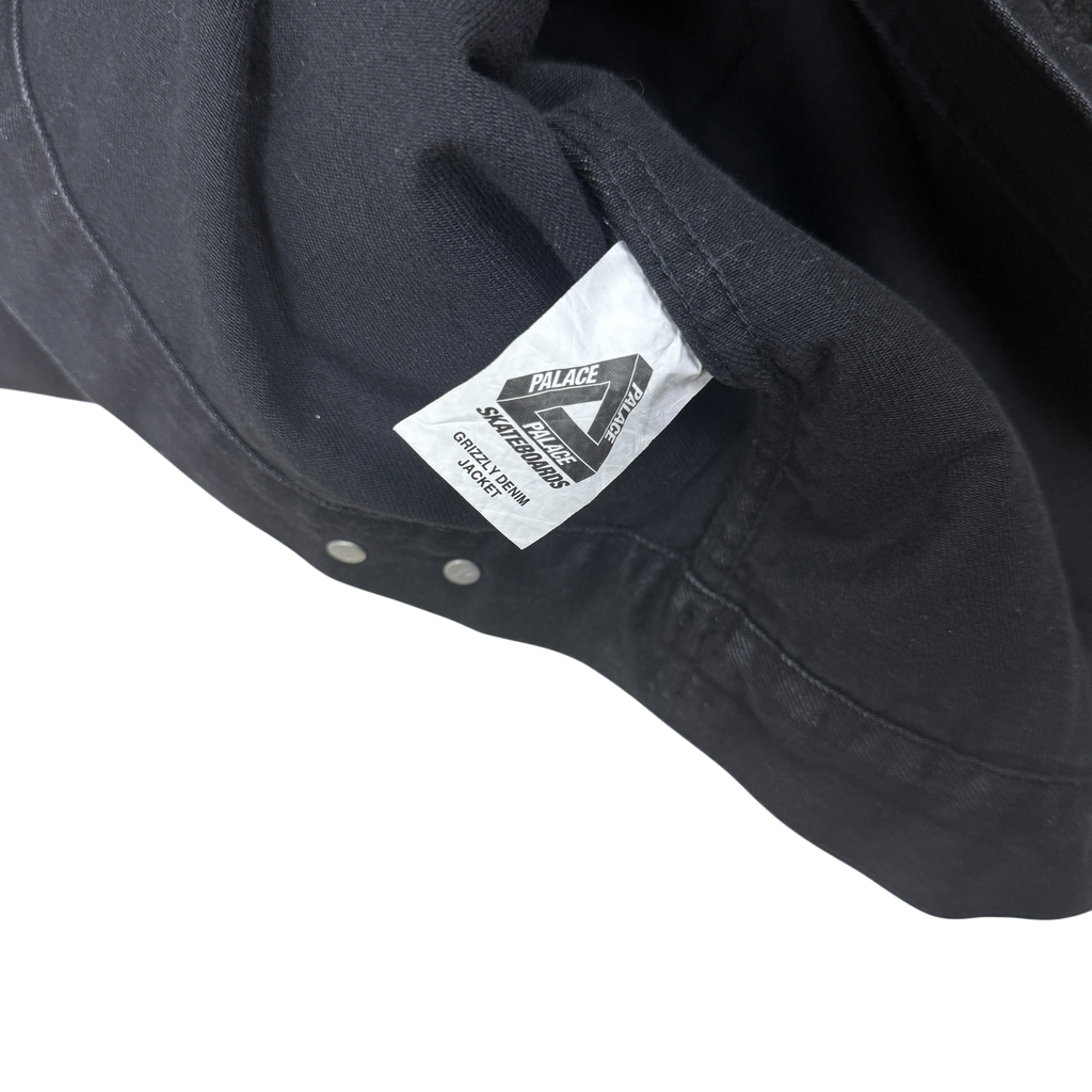 Palace Grizzly Denim Jacket Black (Size L)