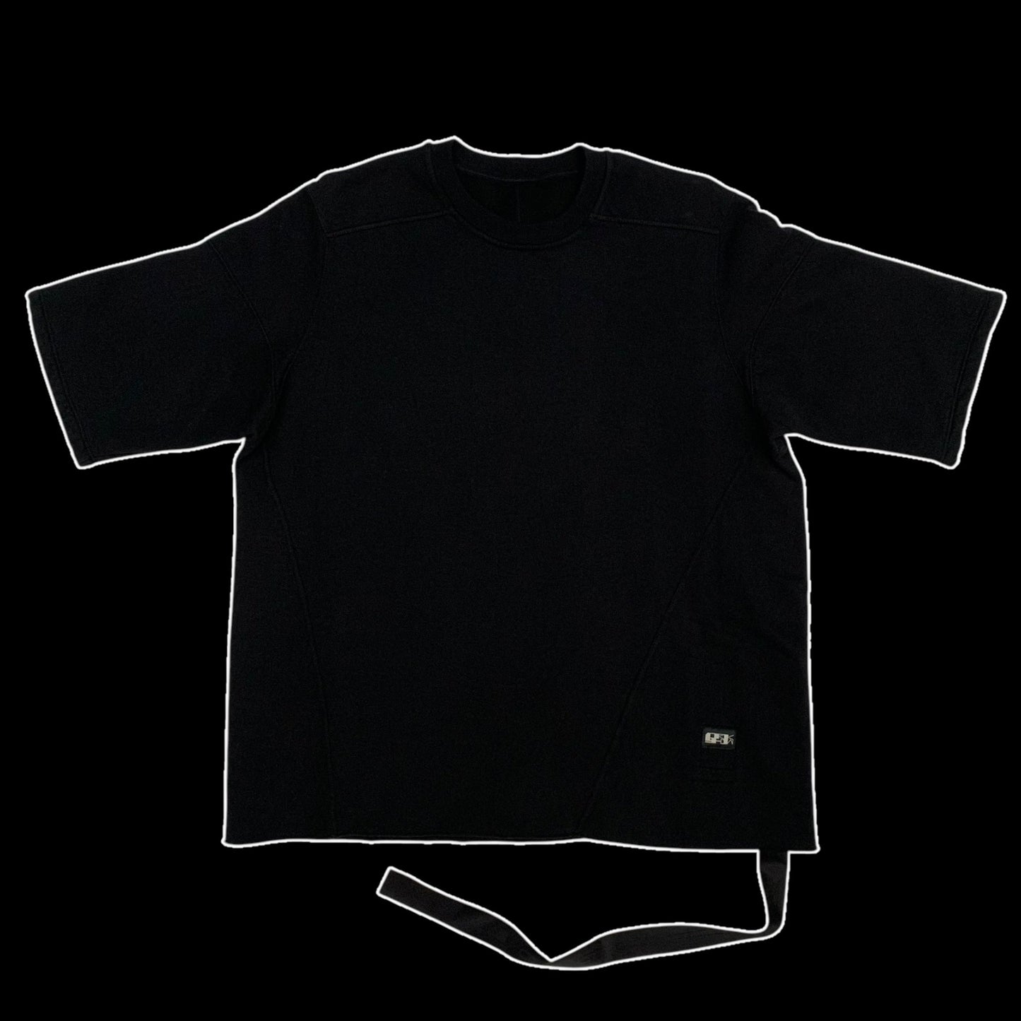 Rick Owens DRKSHDW Walrus Heavy T-Shirt Black (Fits L)