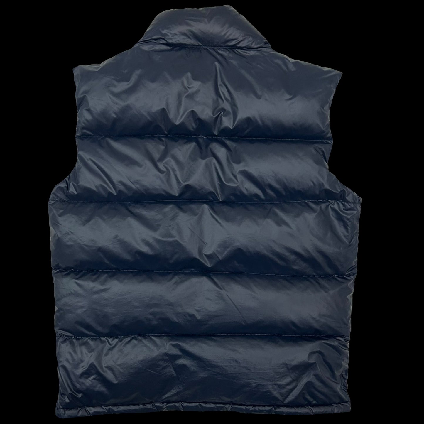 Prada Logo Appliqué Down Gilet Vest Navy (Size M)