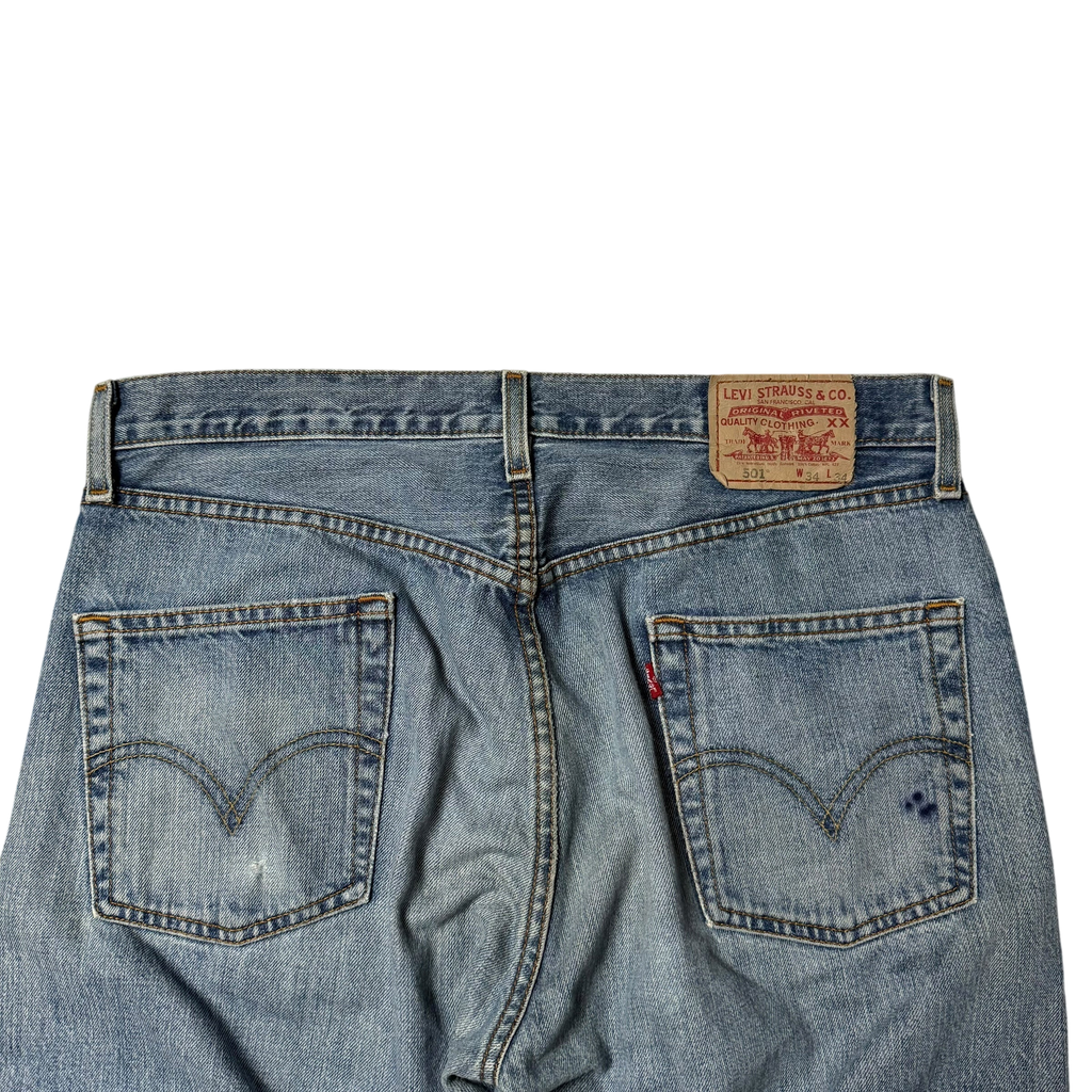 Levi’s Vintage 501 Custom Boro Stitched Patchwork Jeans (Size 34”)