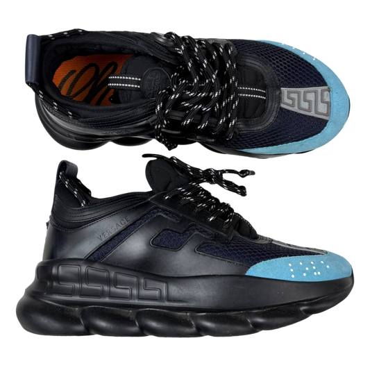 Versace Chain Reaction Sneaker 'Black Blue Night' (US11/UK10/EU44)