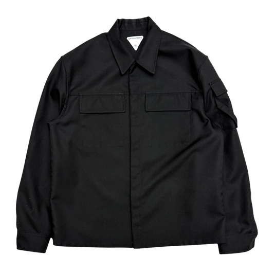 Bottega Veneta FW22 Over-Shirt /Jacket Black (fits L-XL)