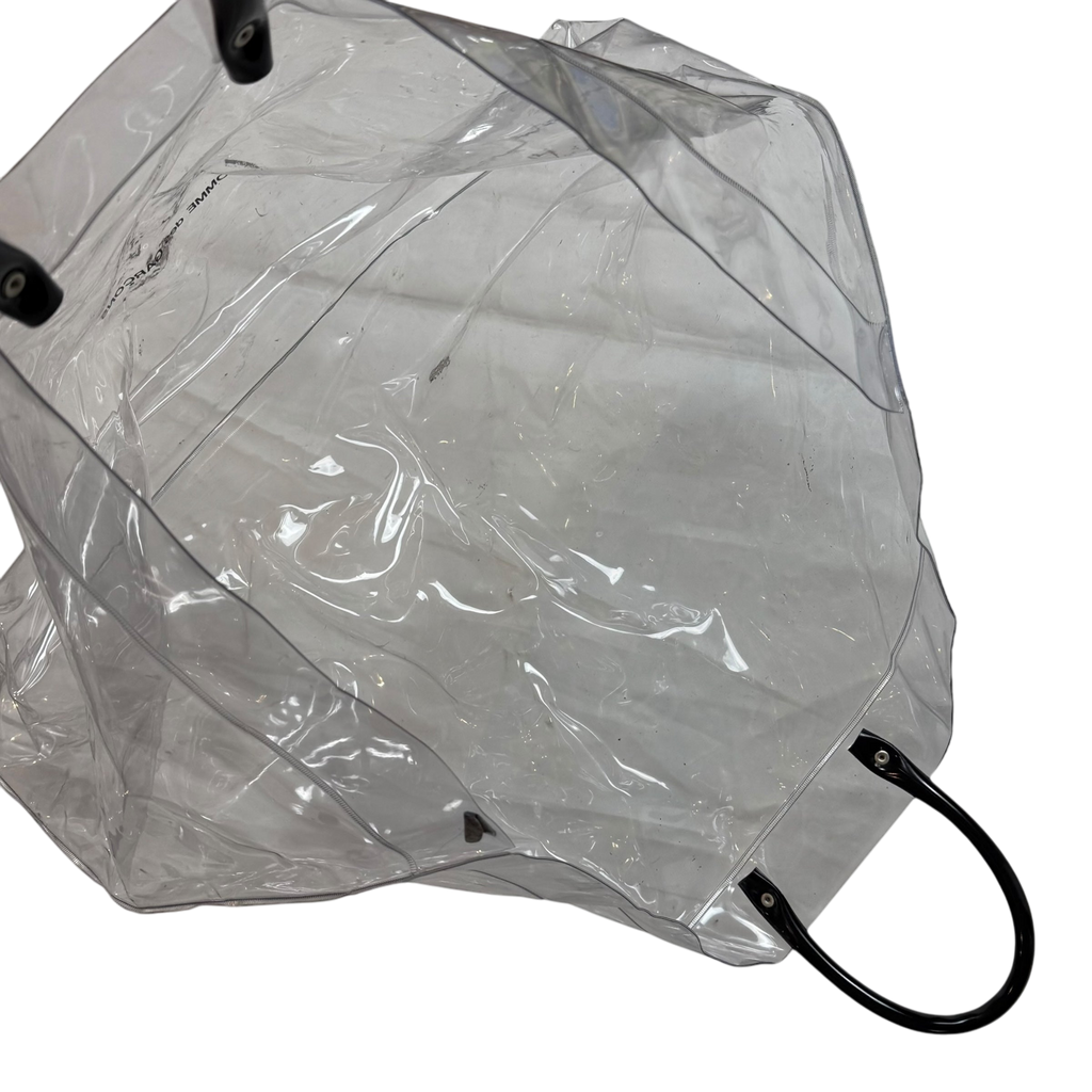 Comme des Garcons Clear Transparent Vinyl Tote Bag