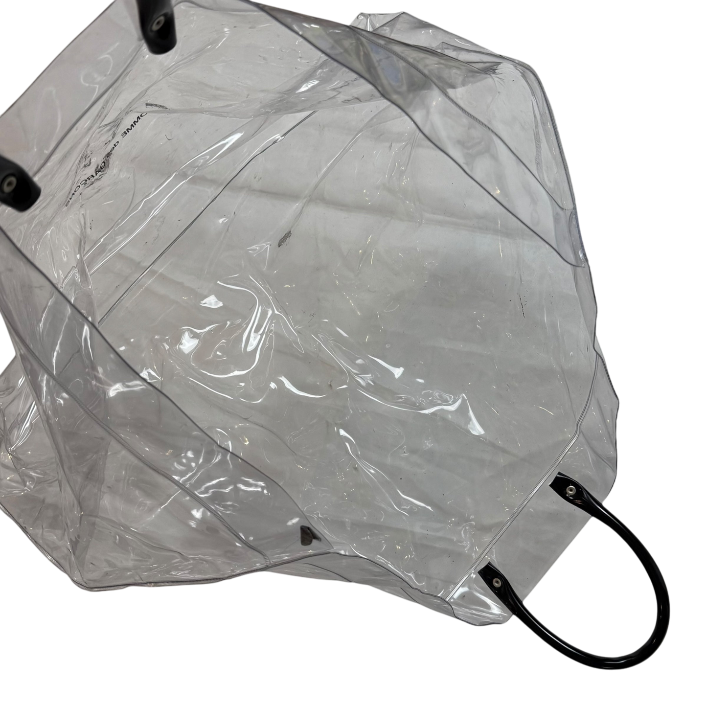 Comme des Garcons Clear Transparent Vinyl Tote Bag