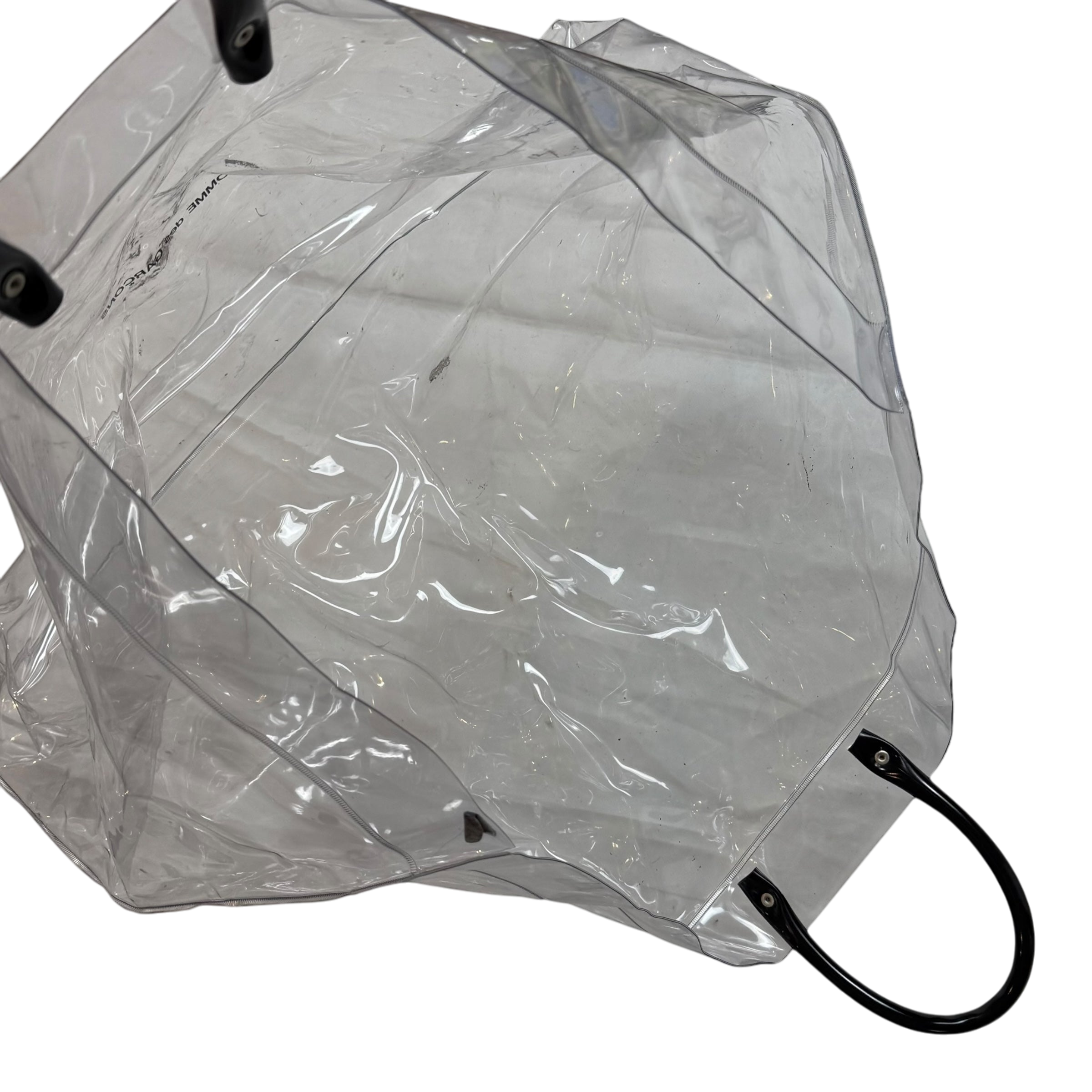Comme des Garcons Clear Transparent Vinyl Tote Bag