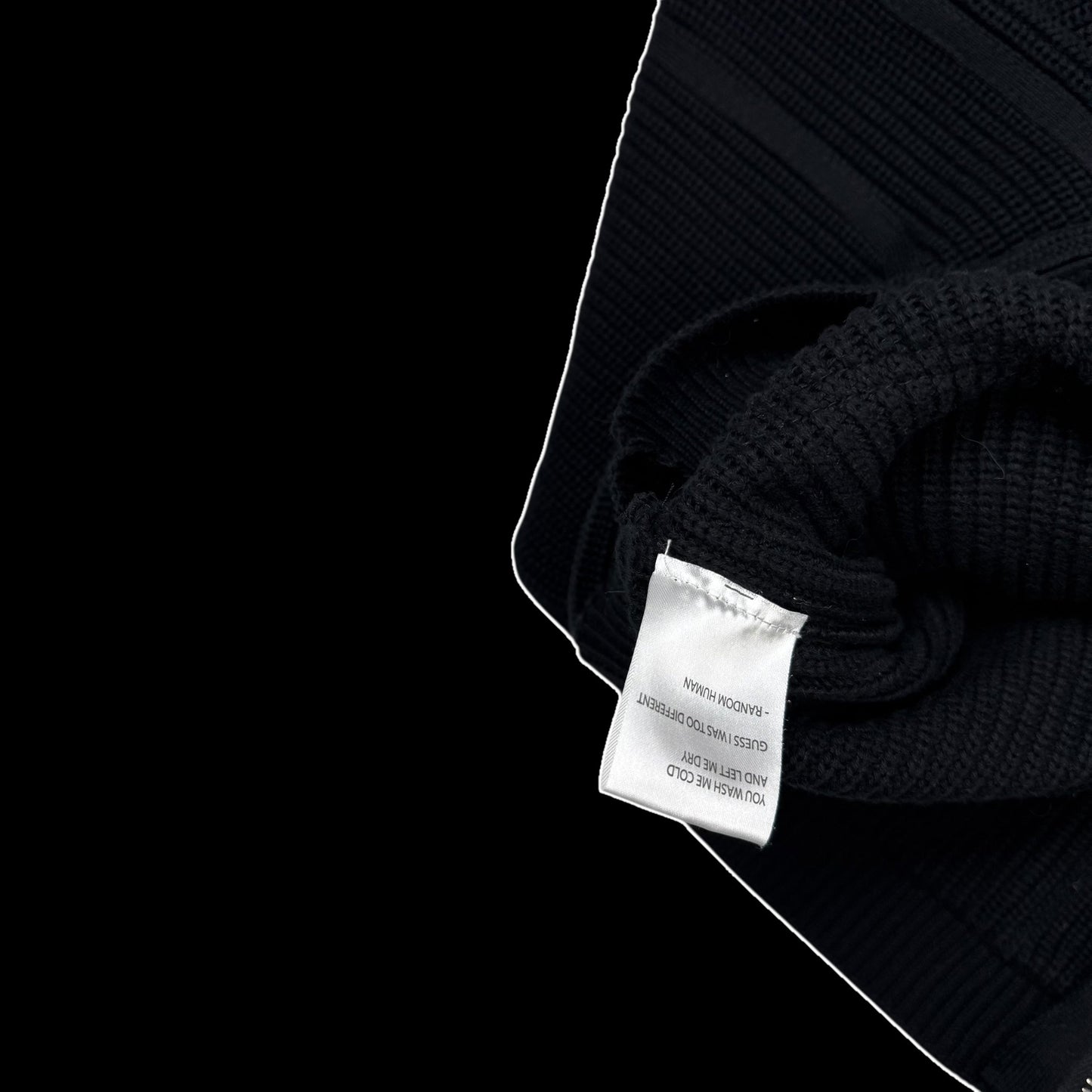 Jooniverse Lab Cable Knit Hoodie Black (Size XL)