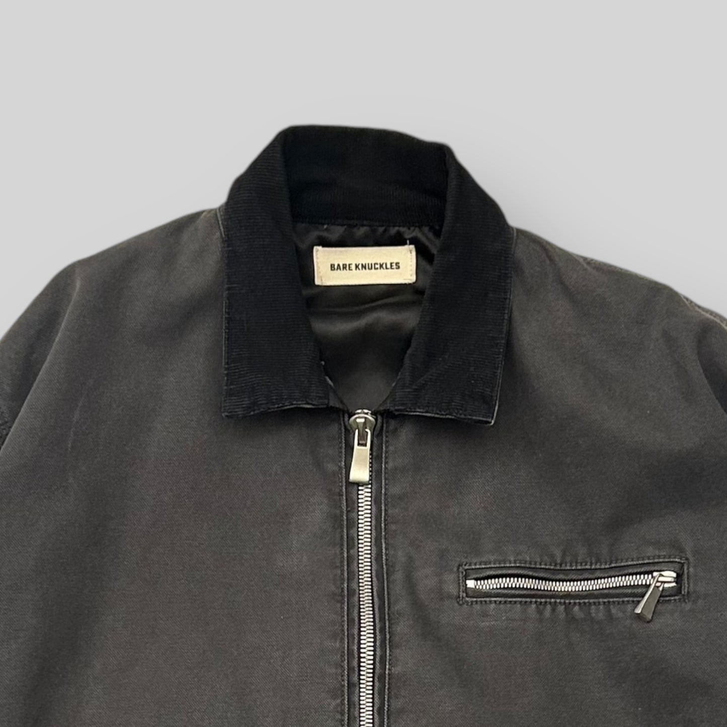 Bare Knuckles Work Jacket Grey (Fits M-L)