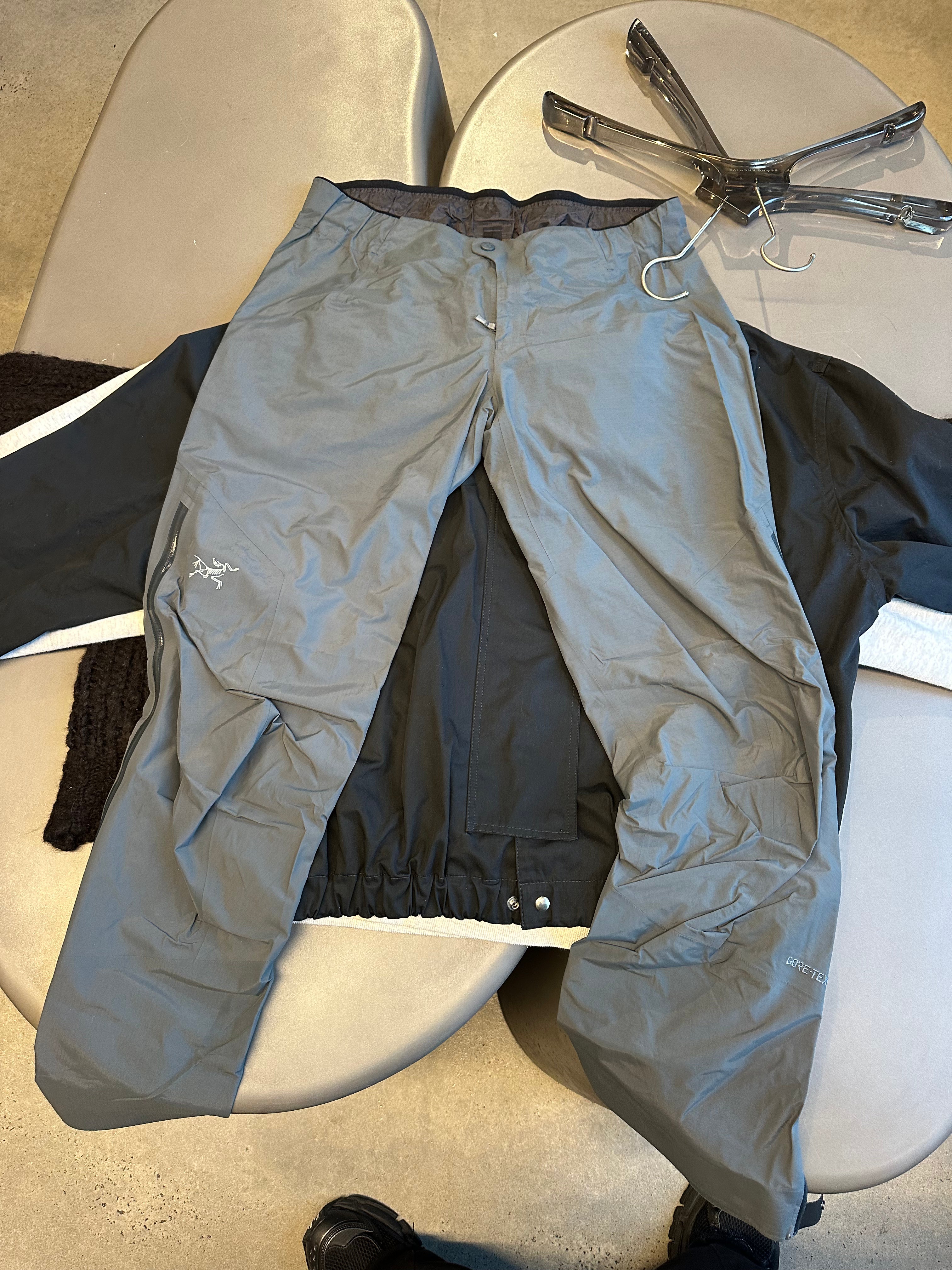 Arcteryx Goretex Pants Grey (Size M)