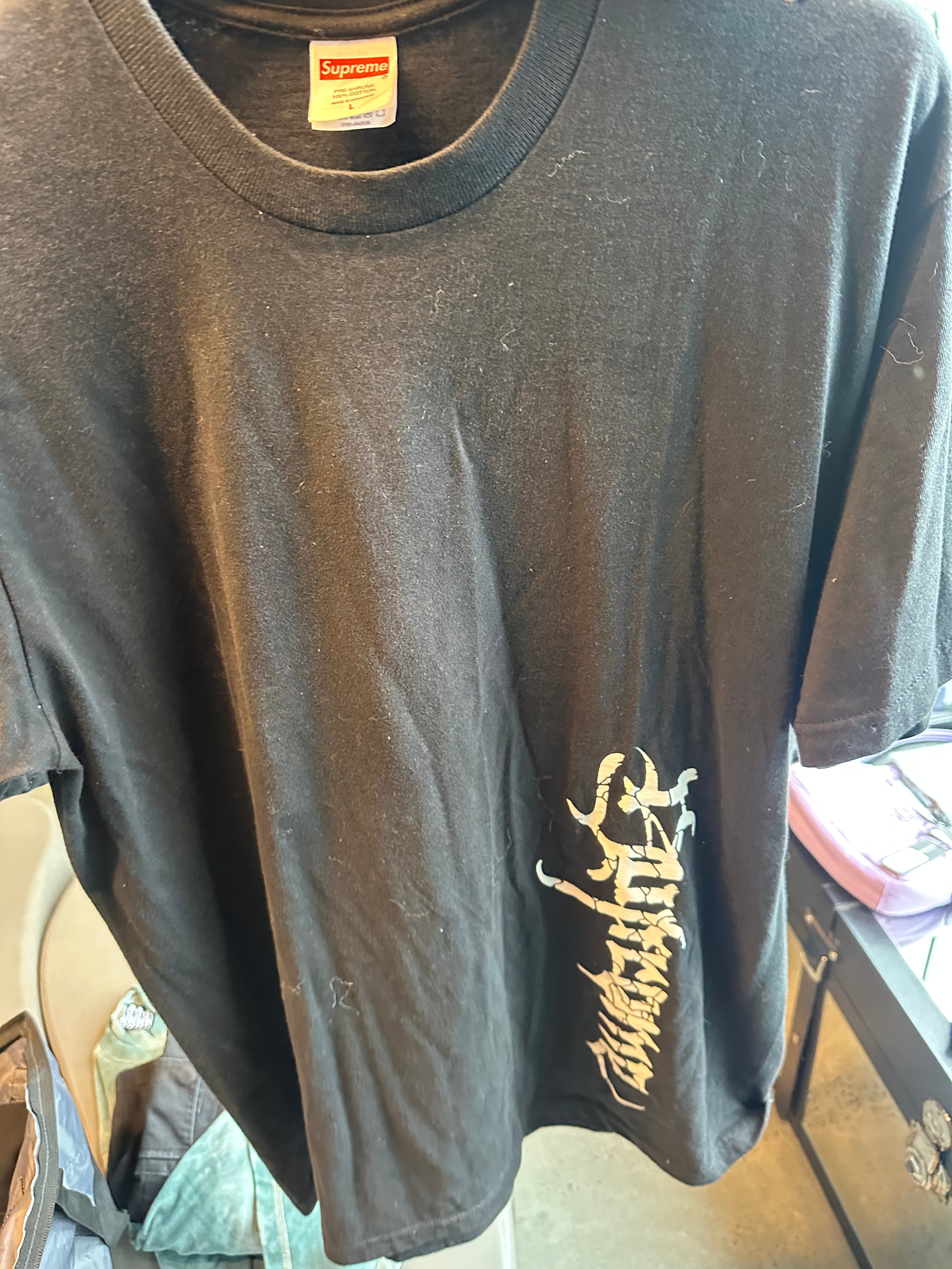 Supreme FW24 Satan T-Shirt Black (Size L)