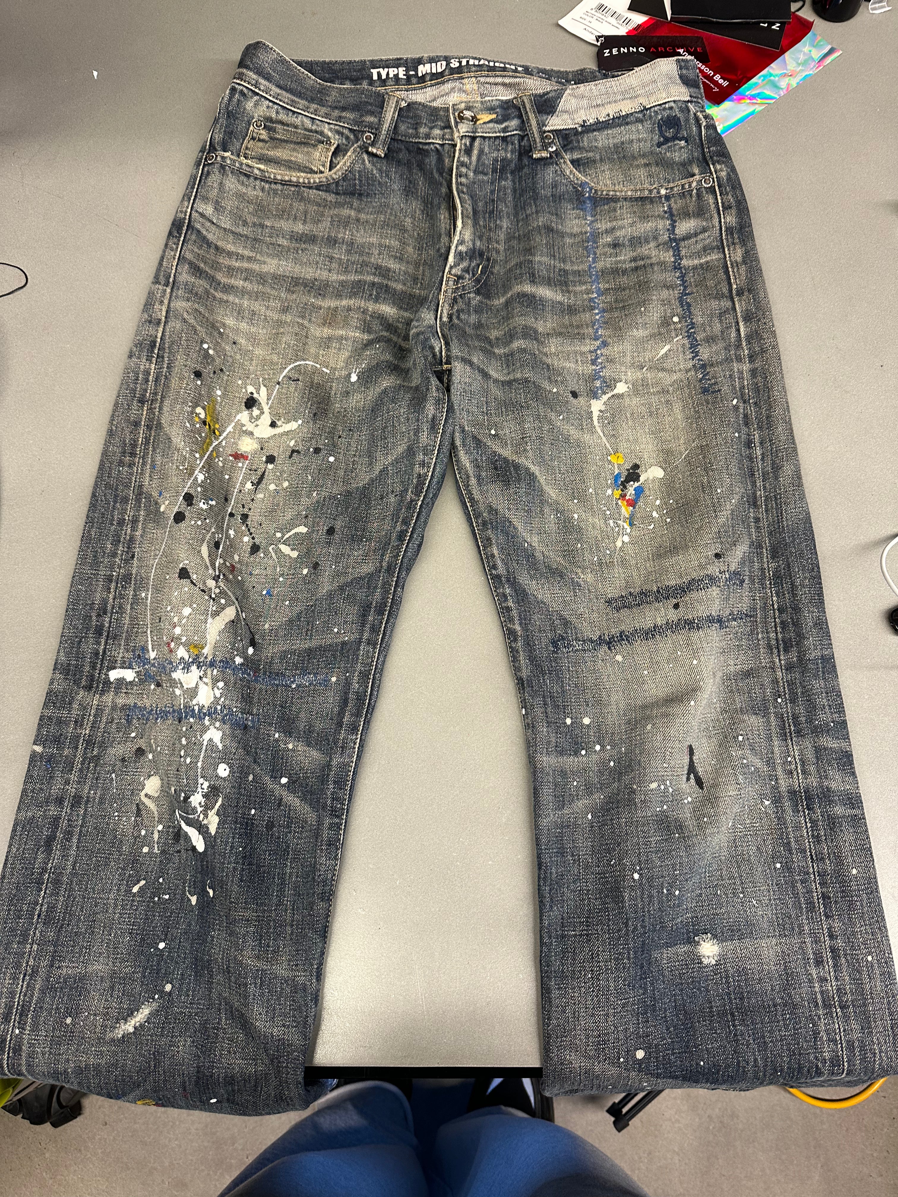Neighborhood Mud Rusty Thrash Lot 08EX Selvedge Denim Jeans (Size S)