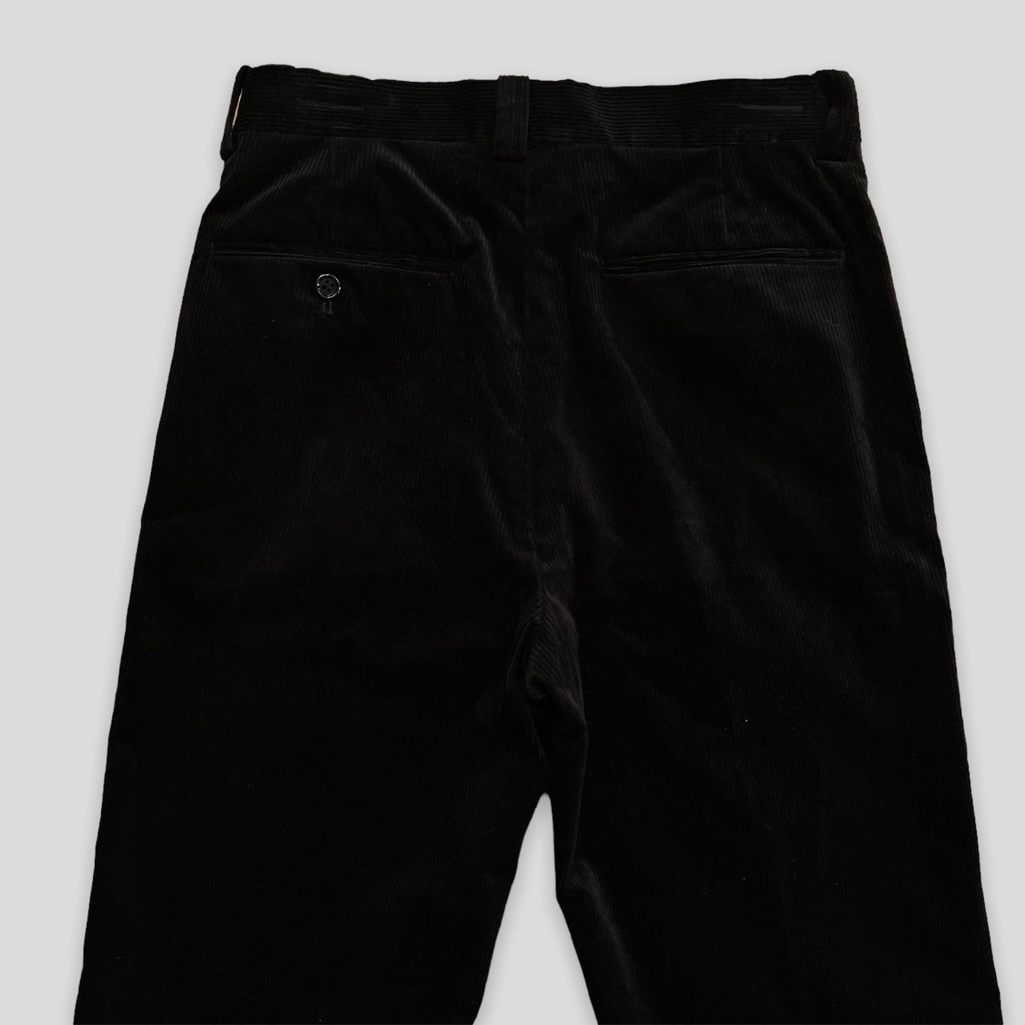 N. Hollywood Black Cord Pants (Size 30)