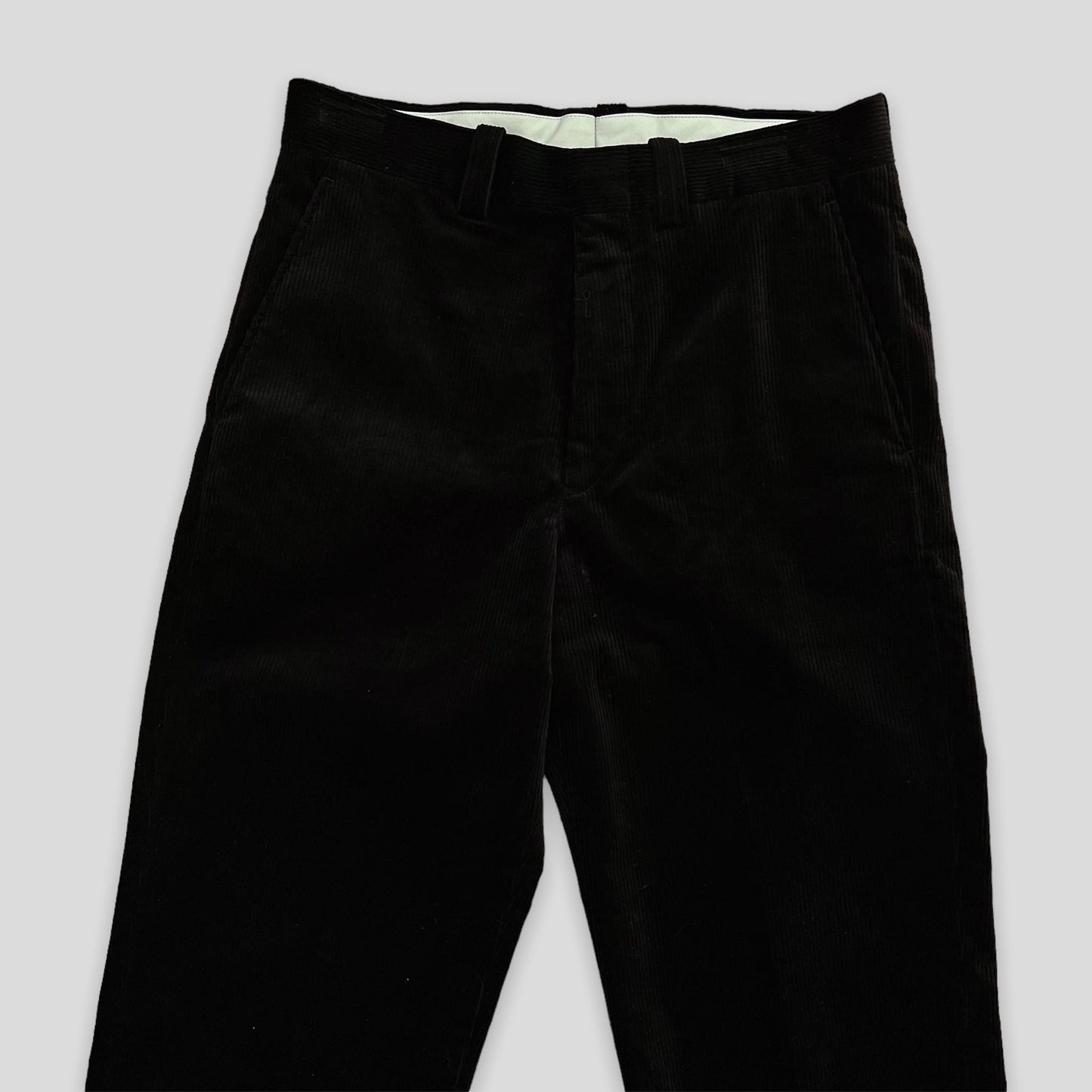 N. Hollywood Black Cord Pants (Size 30)