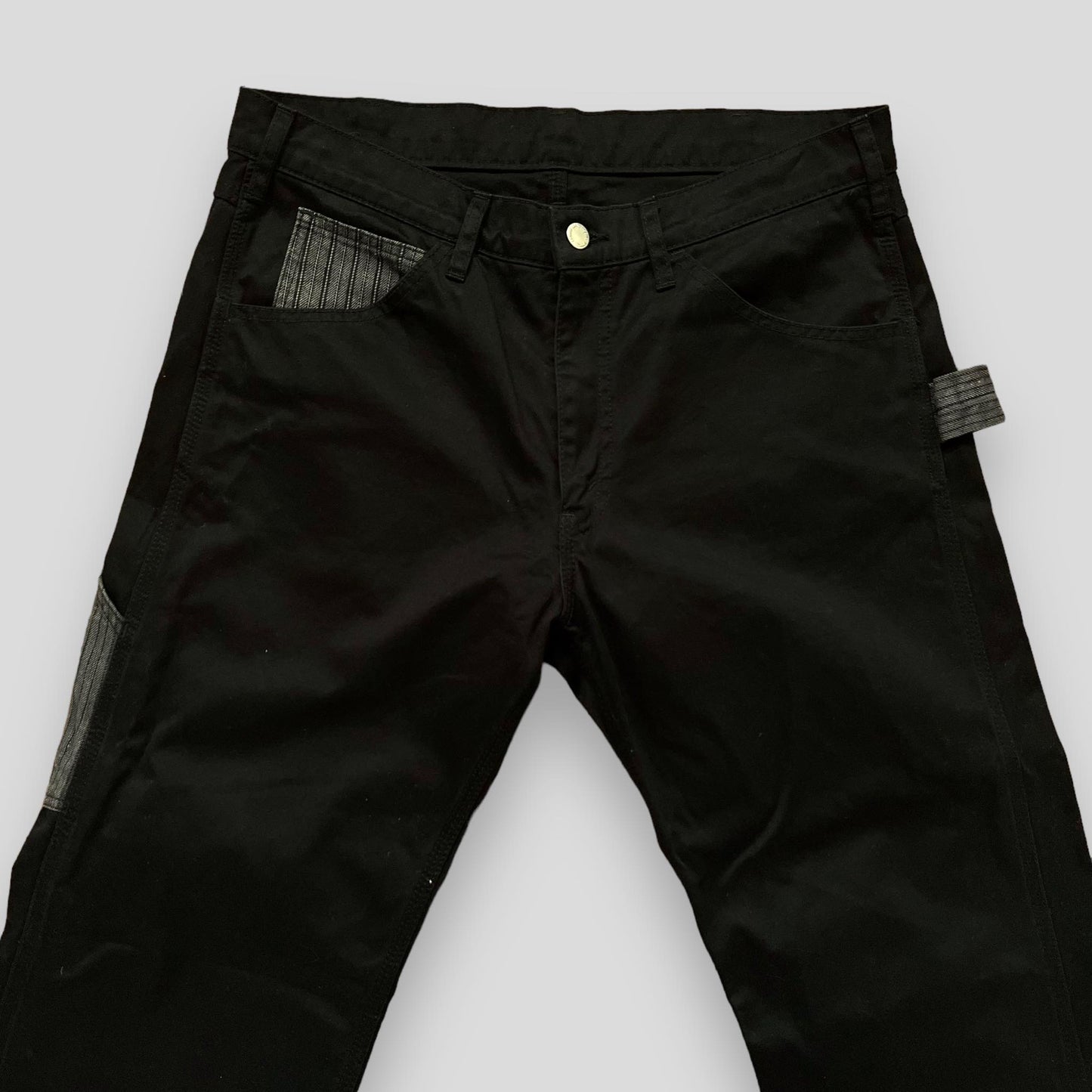 AD2009 Comme Des Garçons Homme Two-Tone Carpenter Pants (Fits 33)