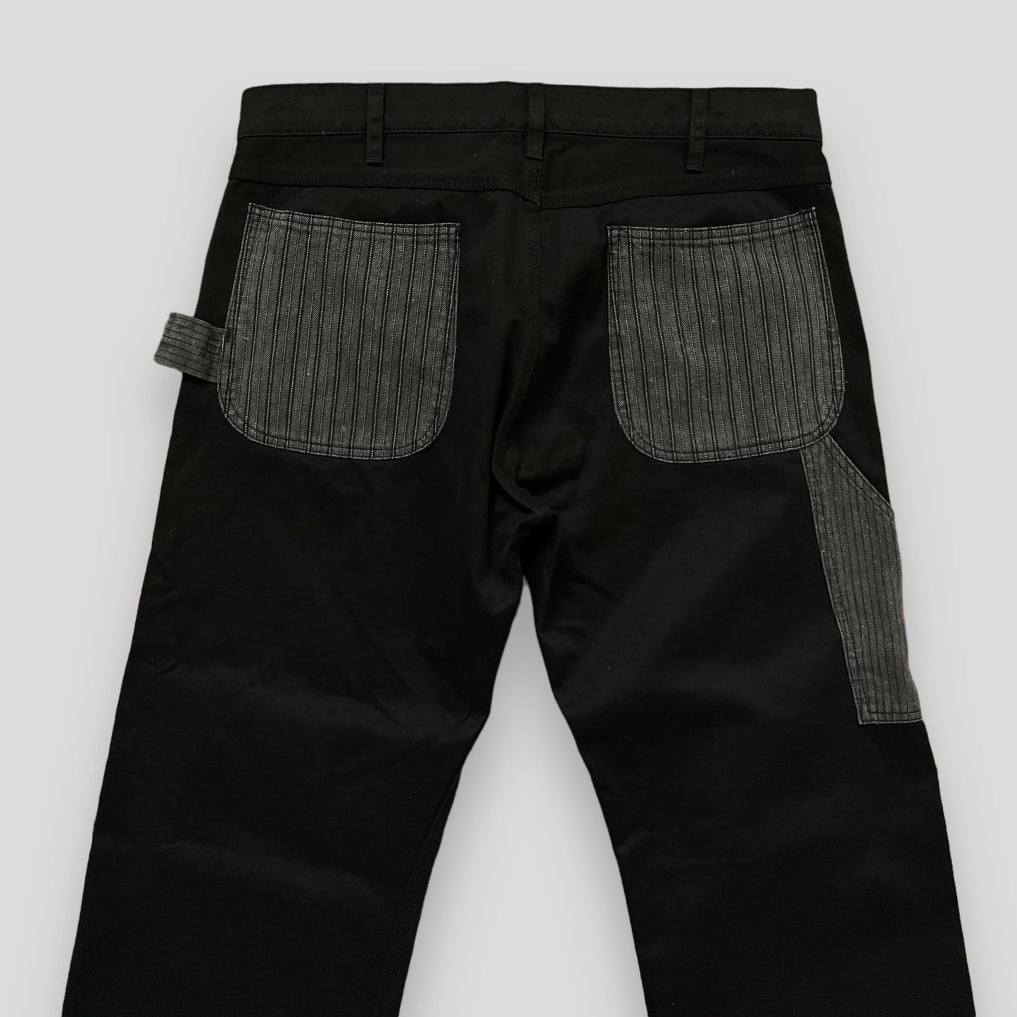 AD2009 Comme Des Garçons Homme Two-Tone Carpenter Pants (Fits 33)