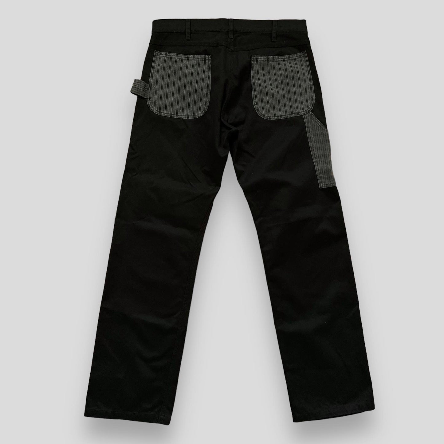 AD2009 Comme Des Garçons Homme Two-Tone Carpenter Pants (Fits 33)